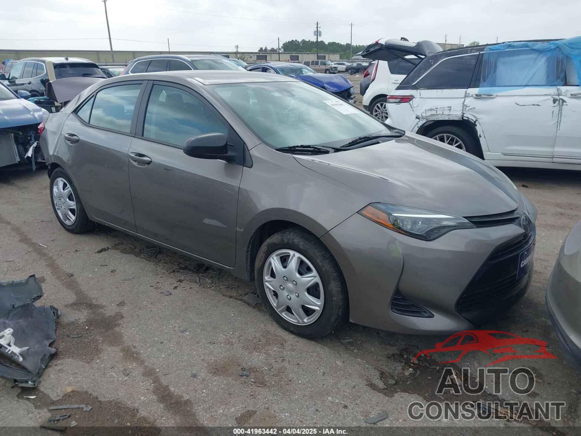 TOYOTA COROLLA 2019 - 2T1BURHE3KC164658