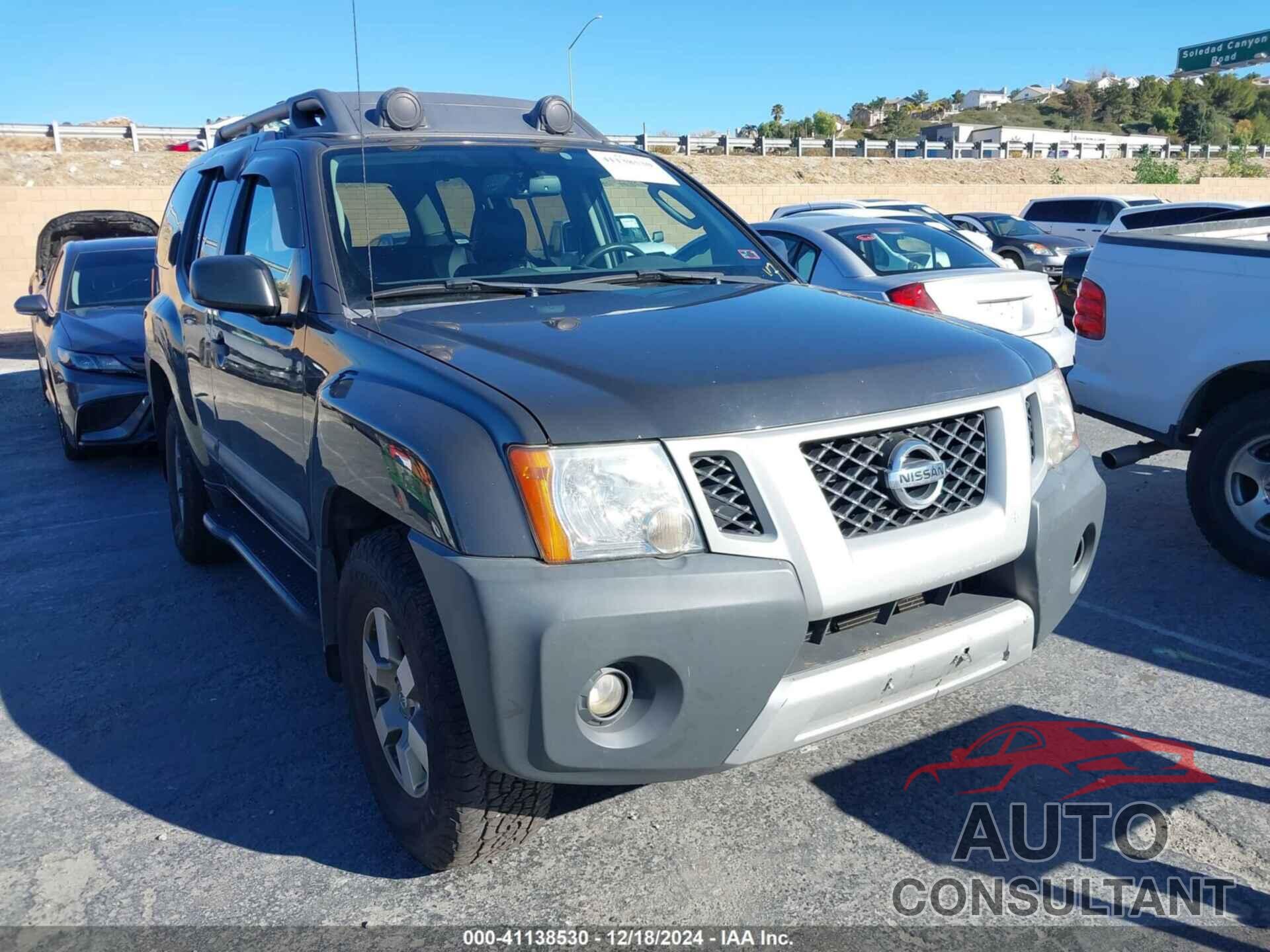 NISSAN XTERRA 2012 - 5N1AN0NW1CC515381