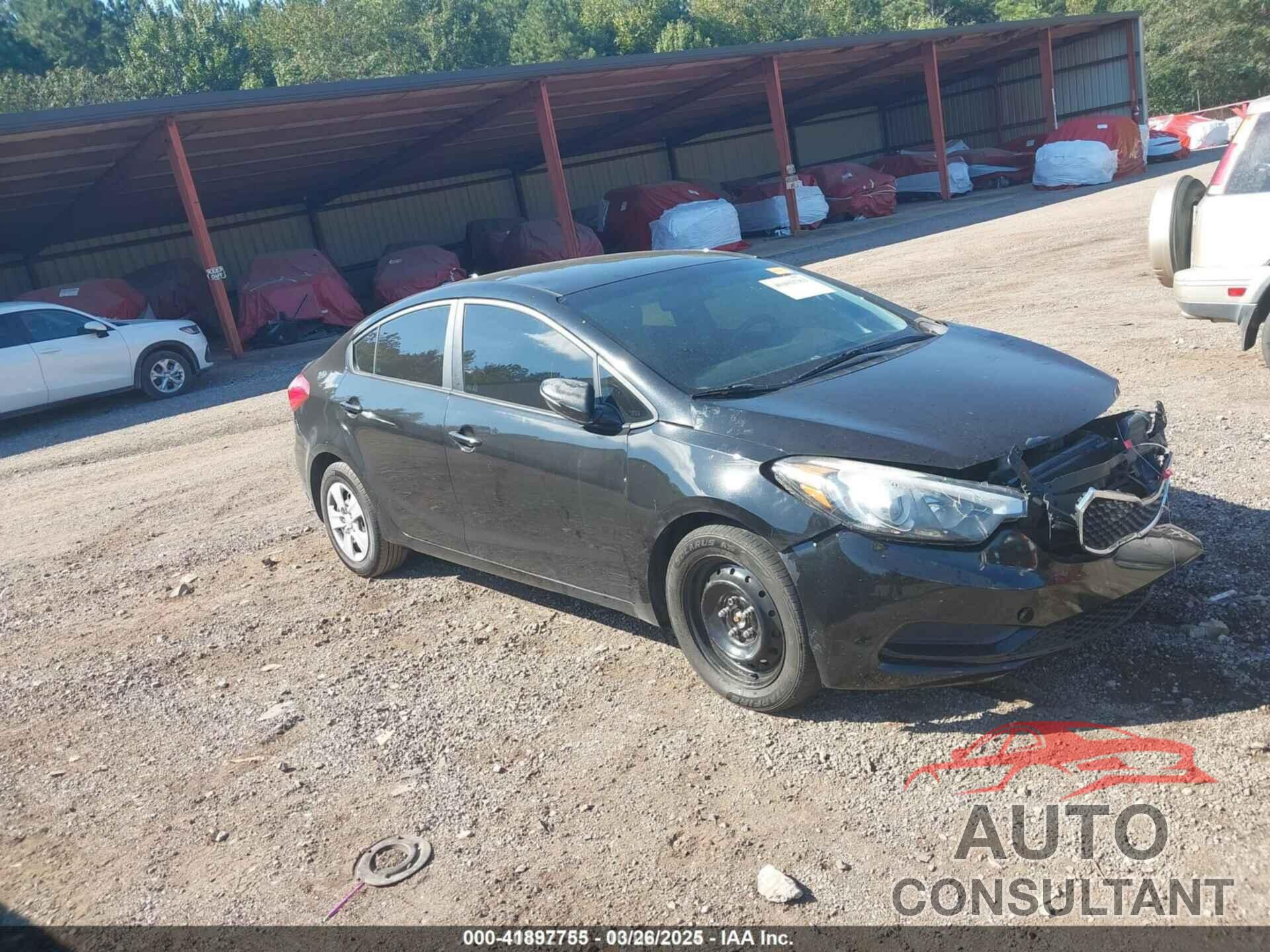 KIA FORTE 2015 - KNAFX4A6XF5409891
