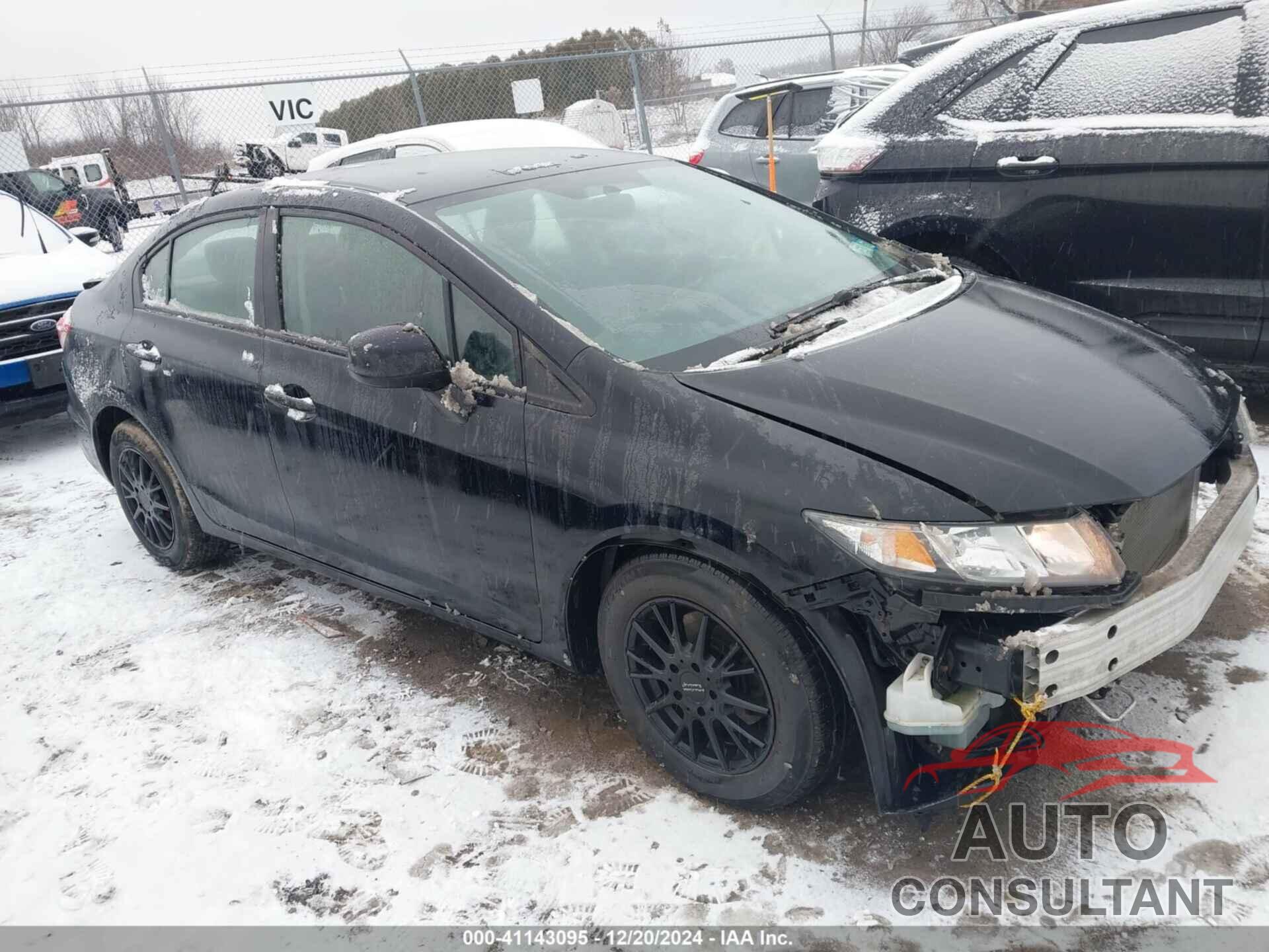 HONDA CIVIC 2013 - 2HGFB2F50DH516509