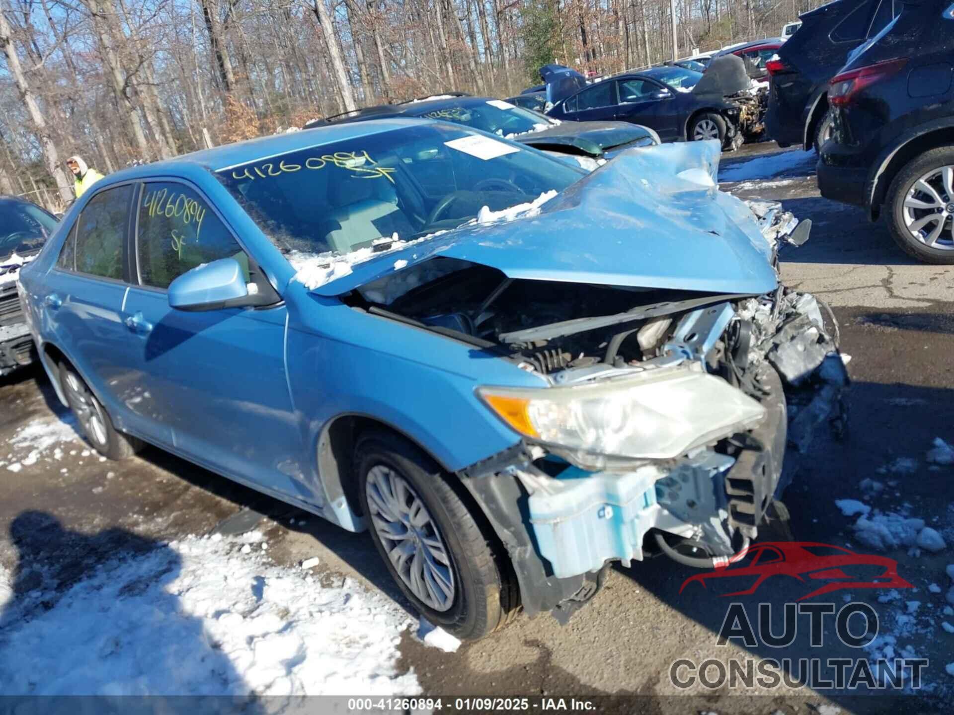 TOYOTA CAMRY 2012 - 4T4BF1FK0CR194579
