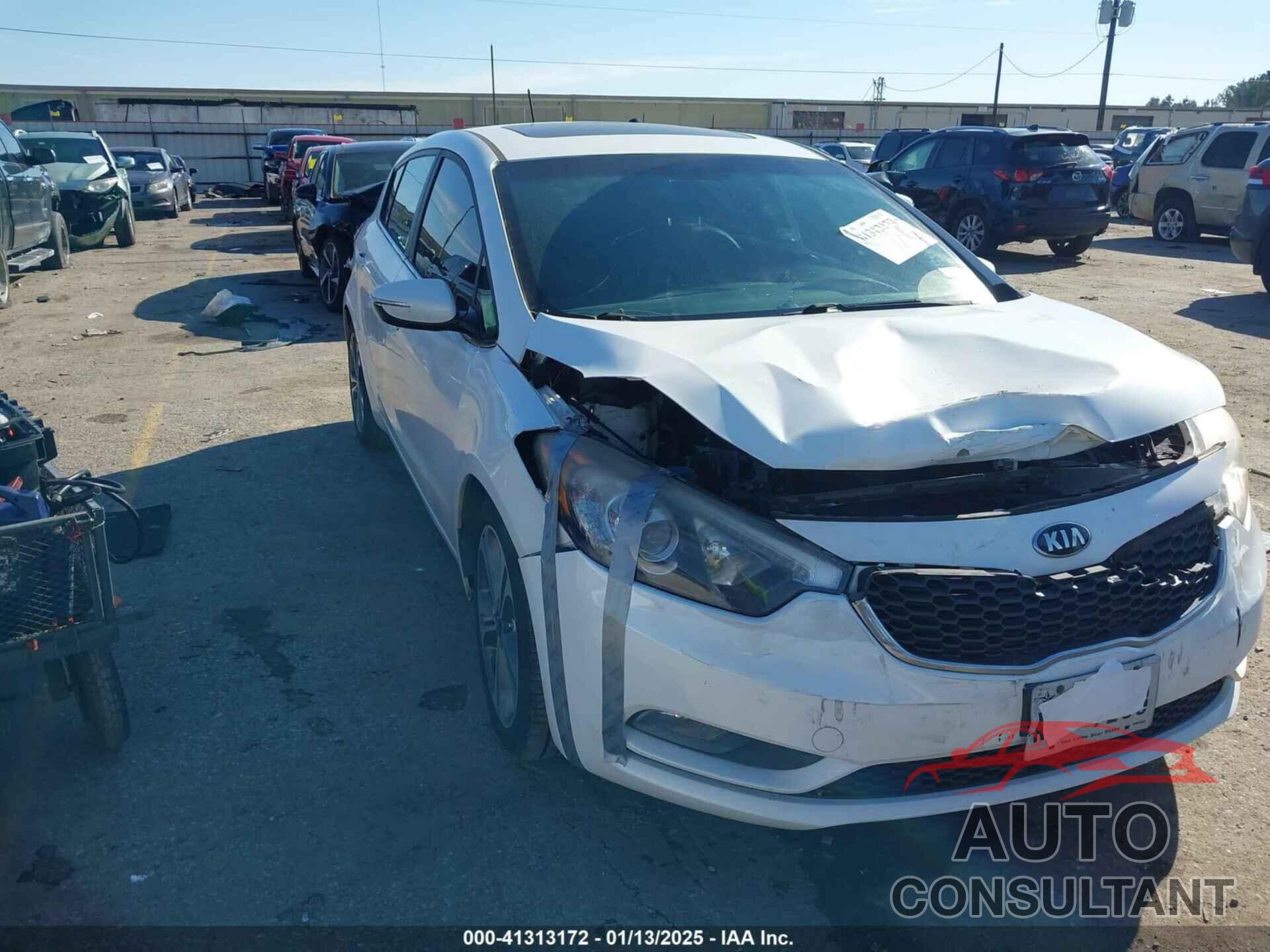 KIA FORTE 2016 - KNAFX5A84G5527704