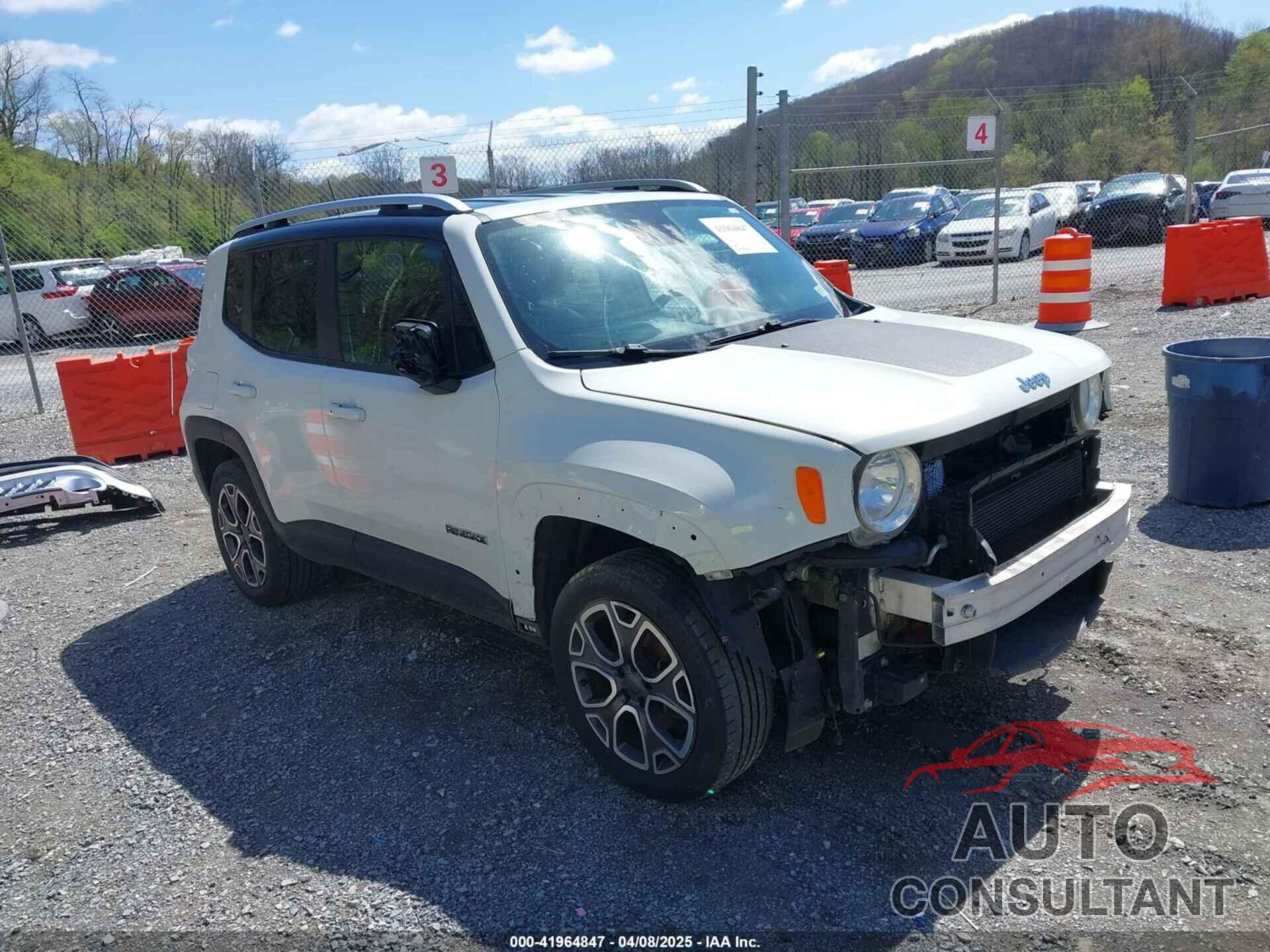 JEEP RENEGADE 2015 - ZACCJBDT0FPB56326