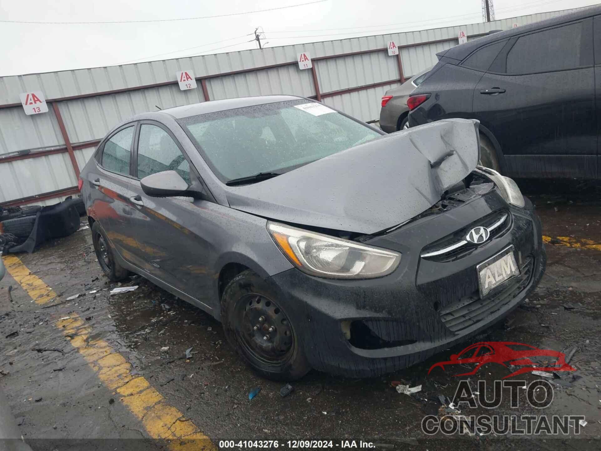 HYUNDAI ACCENT 2015 - KMHCT4AE6FU886134