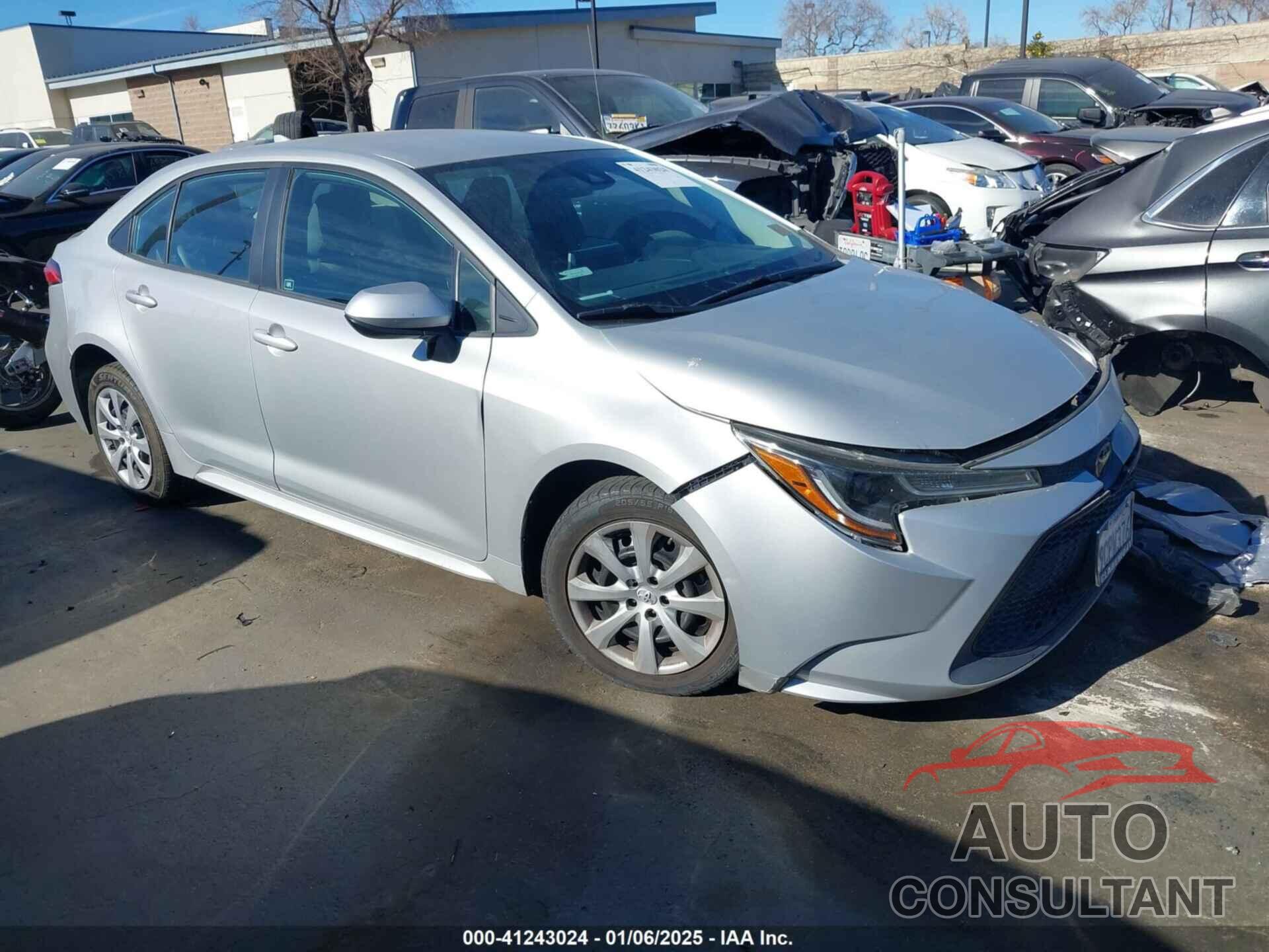 TOYOTA COROLLA 2020 - 5YFEPRAE8LP068010