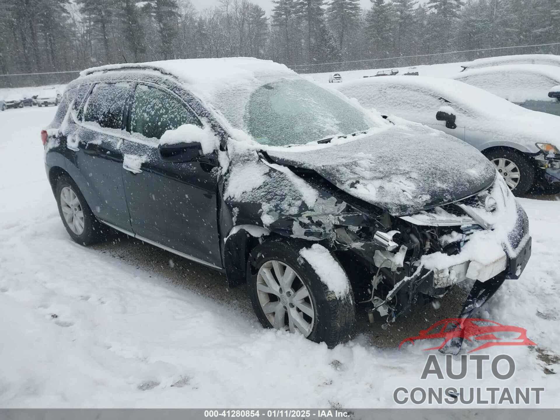 NISSAN MURANO 2012 - JN8AZ1MW3CW204537