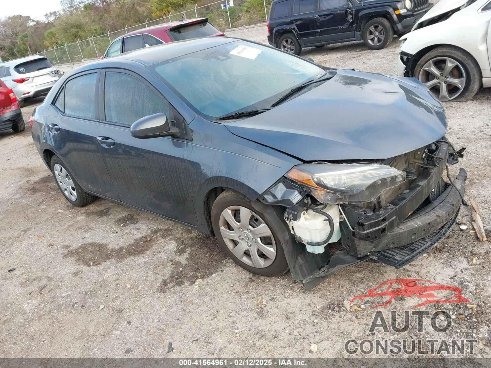 TOYOTA COROLLA 2019 - 2T1BURHE1KC162181