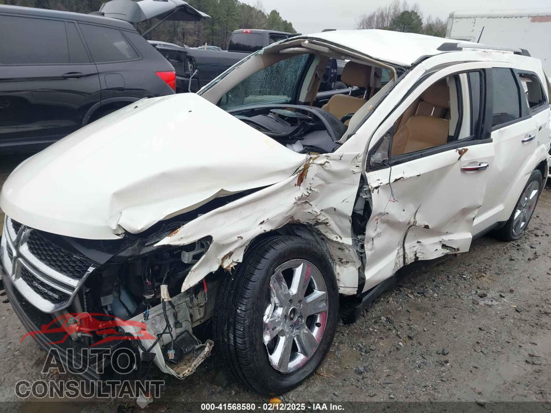 DODGE JOURNEY 2012 - 3C4PDCDG7CT165224