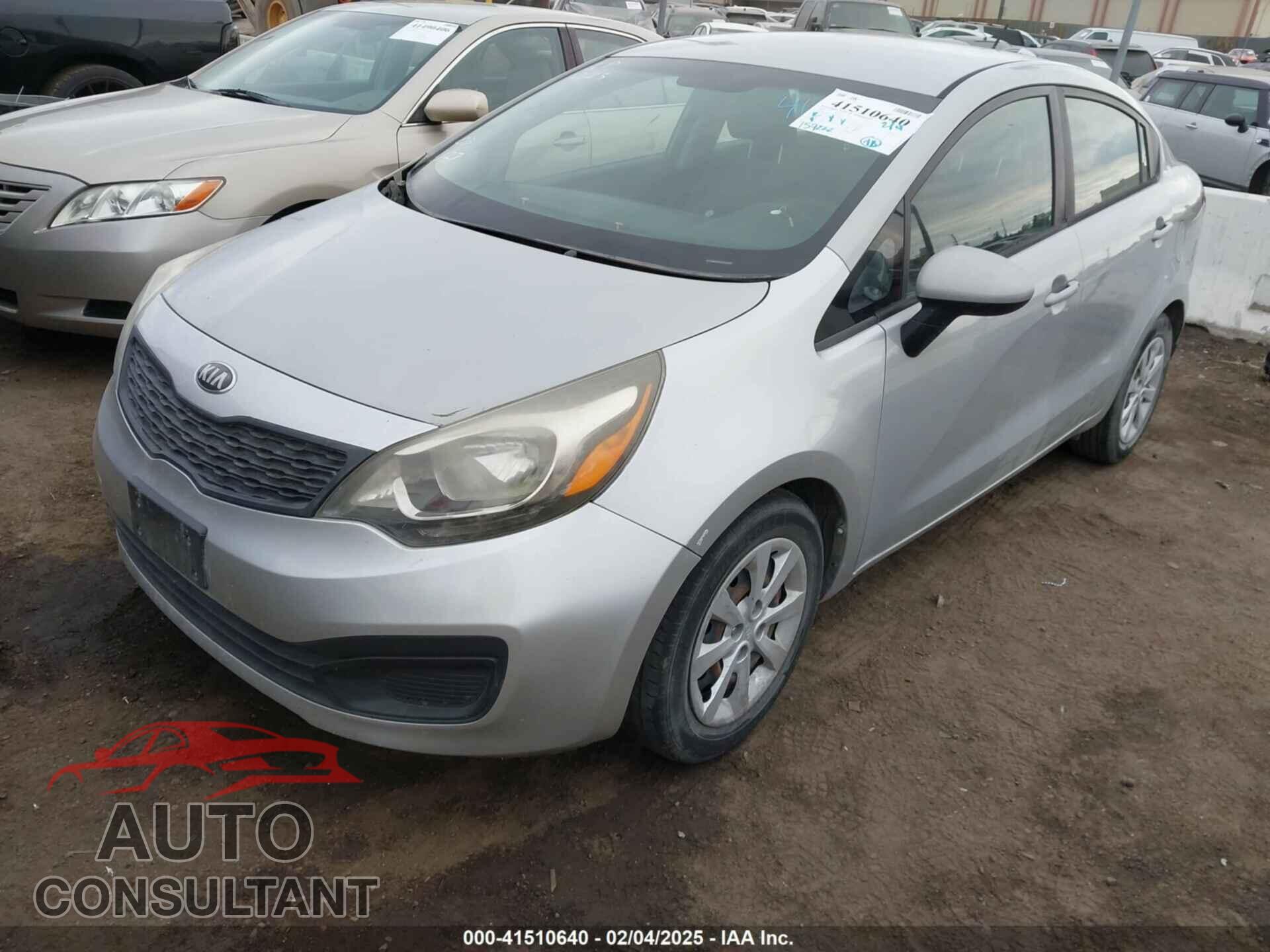 KIA RIO 2014 - KNADN4A35E6356867