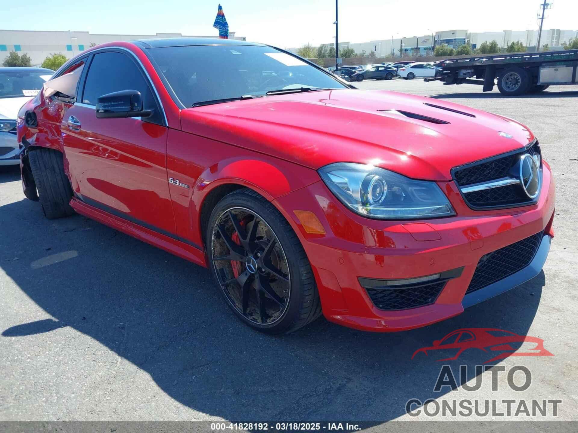 MERCEDES-BENZ C 63 AMG 2015 - WDDGJ7HB8FG357314