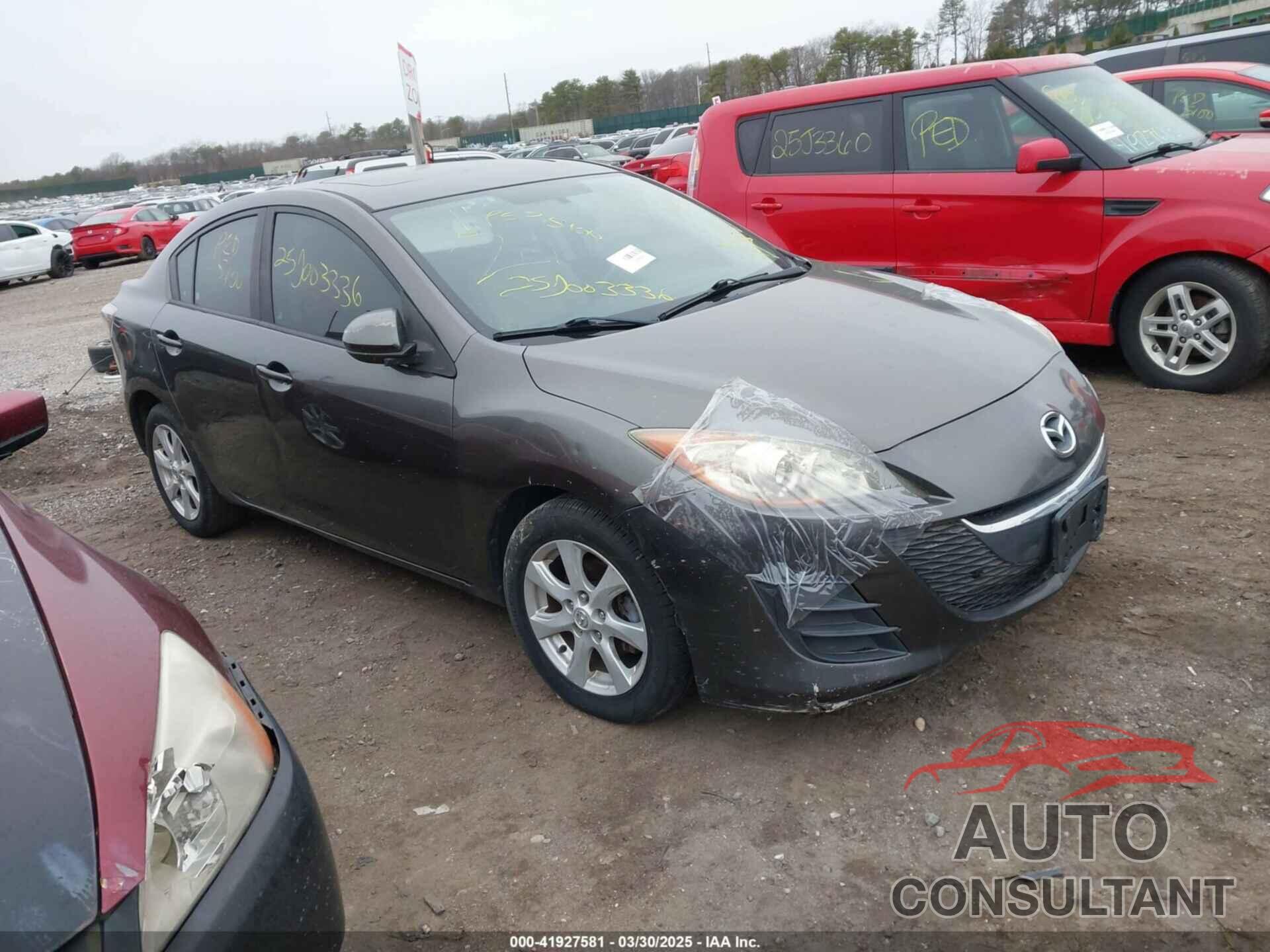 MAZDA MAZDA3 2010 - JM1BL1SG4A1168123