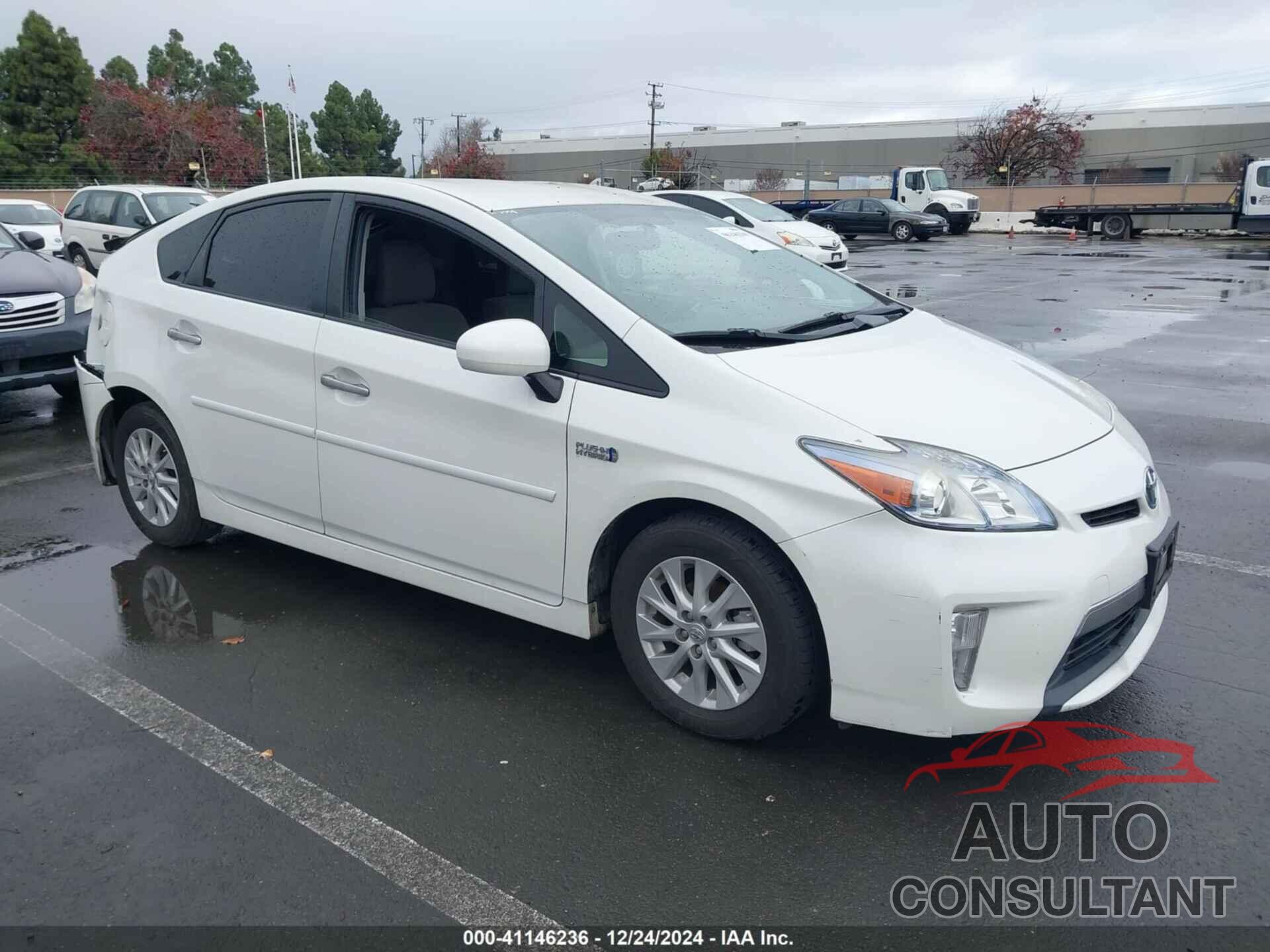 TOYOTA PRIUS PLUG-IN 2014 - JTDKN3DP0E3055427