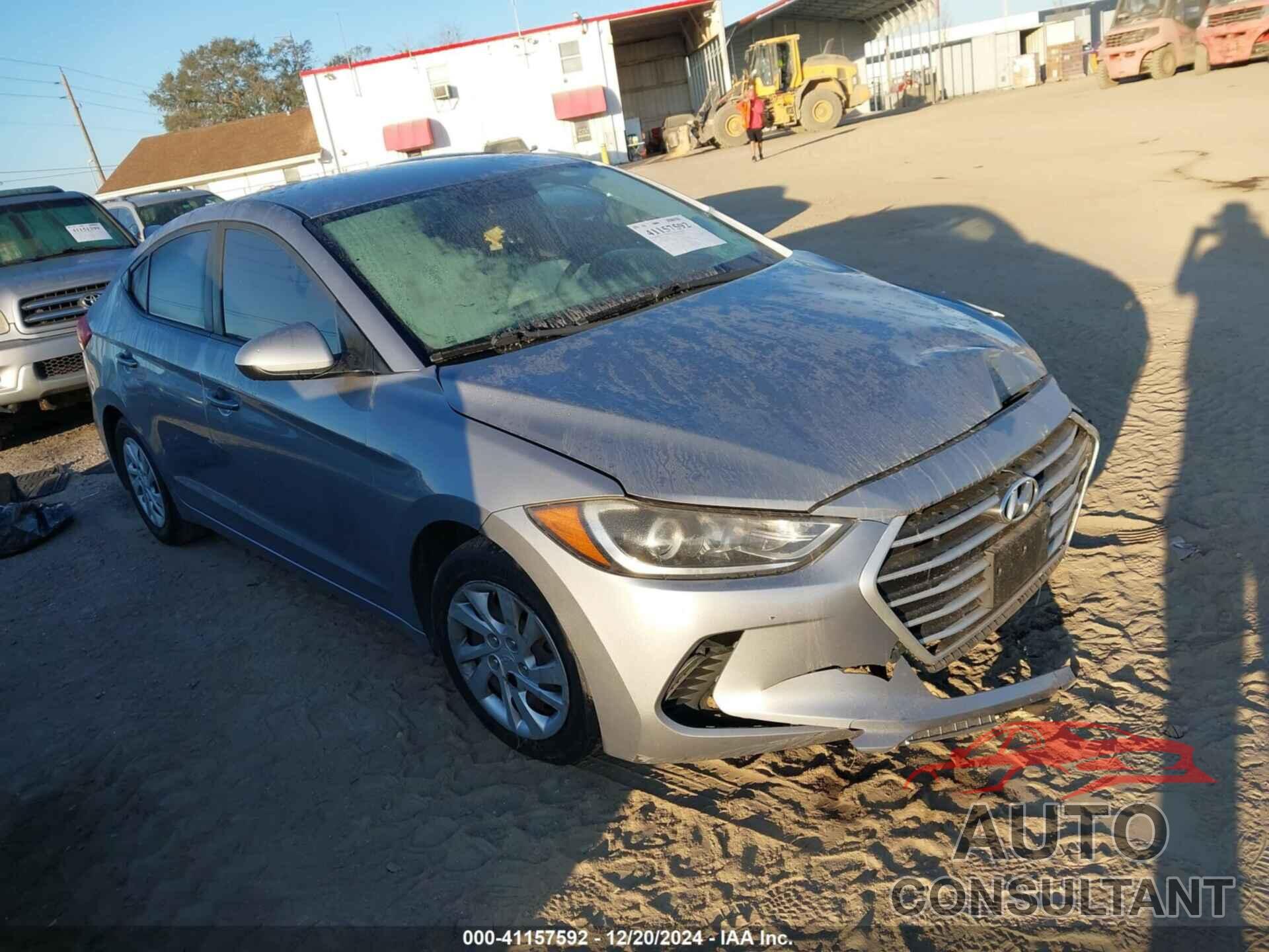 HYUNDAI ELANTRA 2017 - 5NPD74LF5HH101859