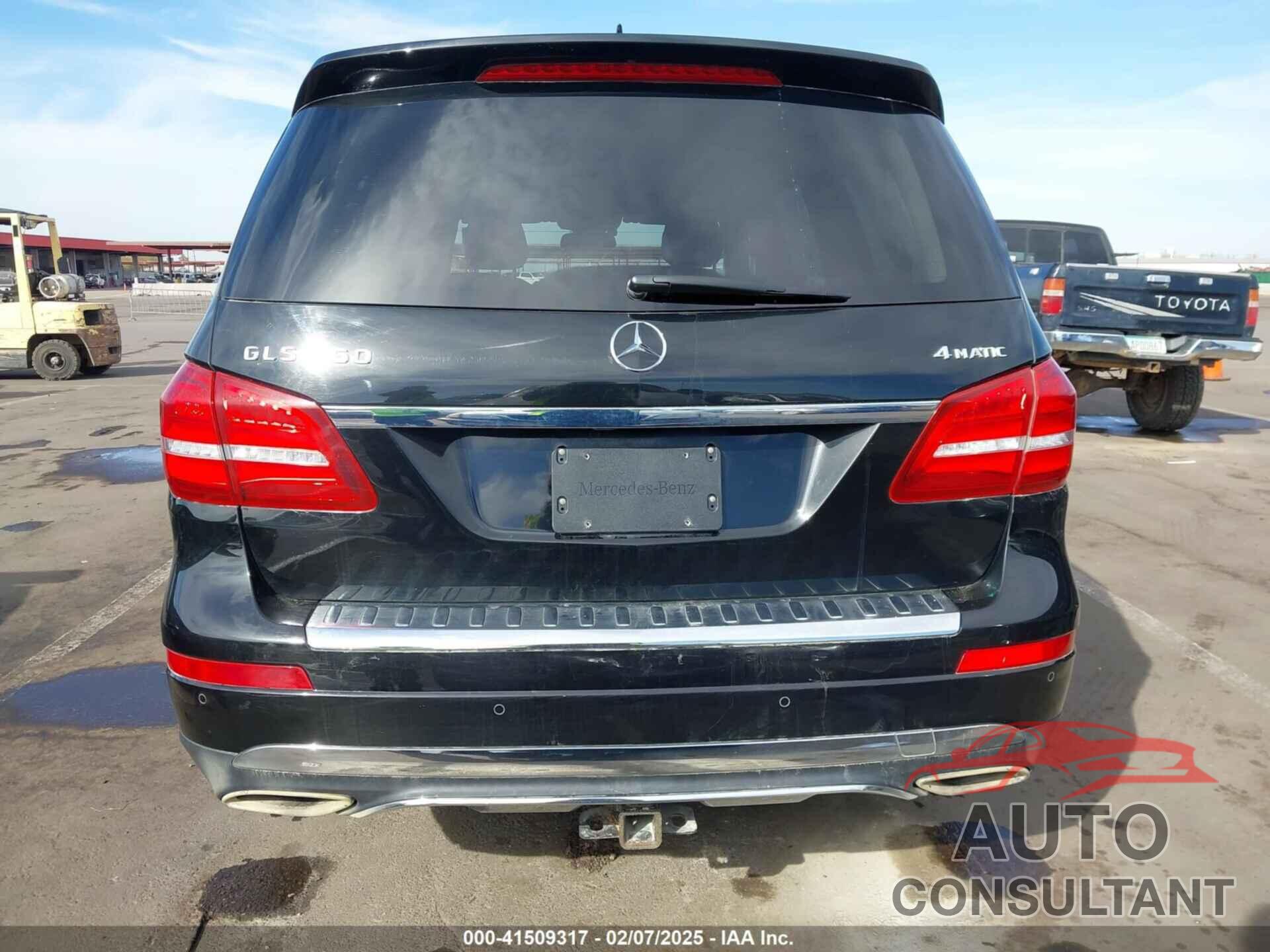 MERCEDES-BENZ GLS 450 2017 - 4JGDF6EE4HA751658