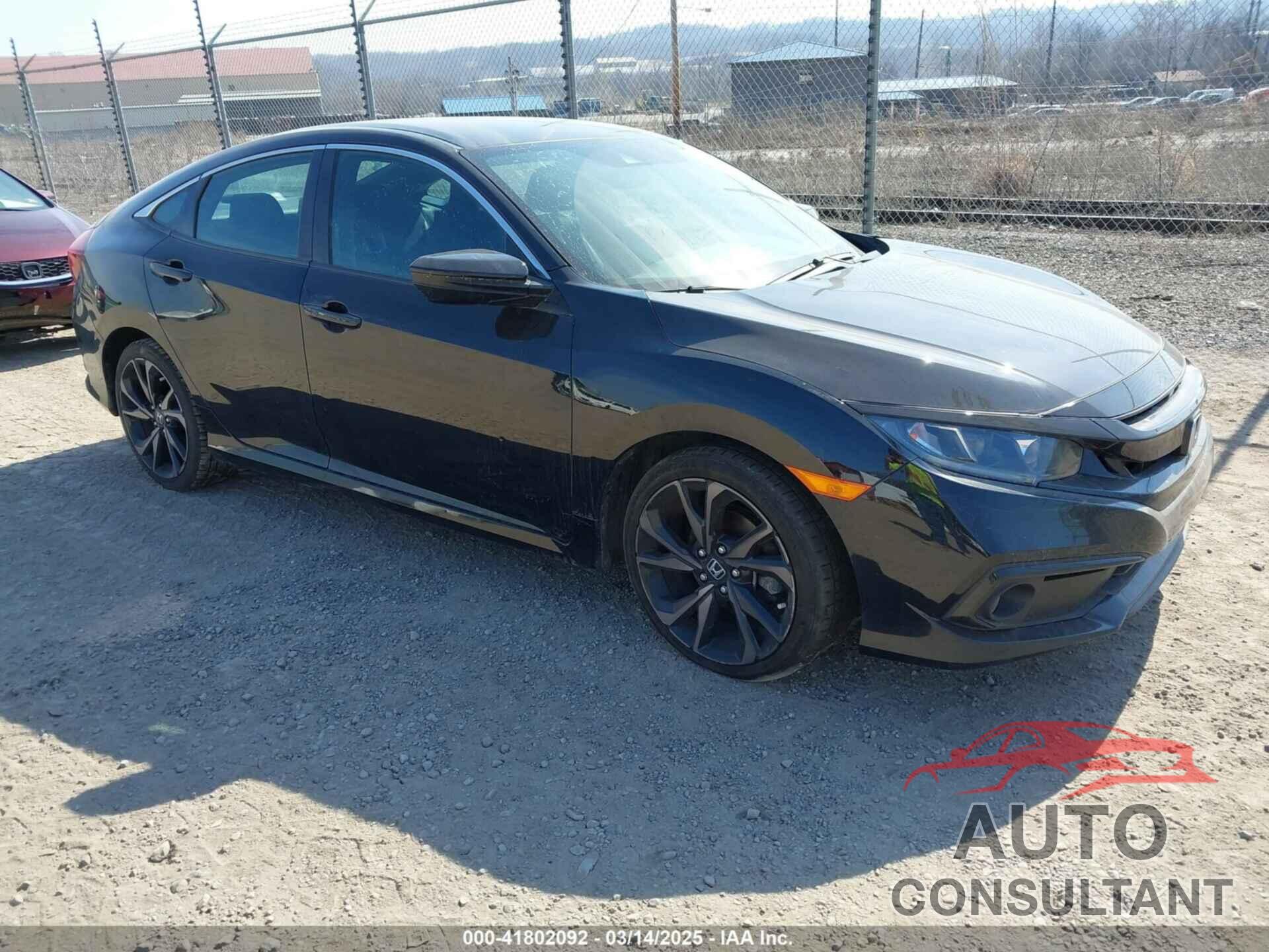 HONDA CIVIC 2021 - 19XFC2F82ME200353