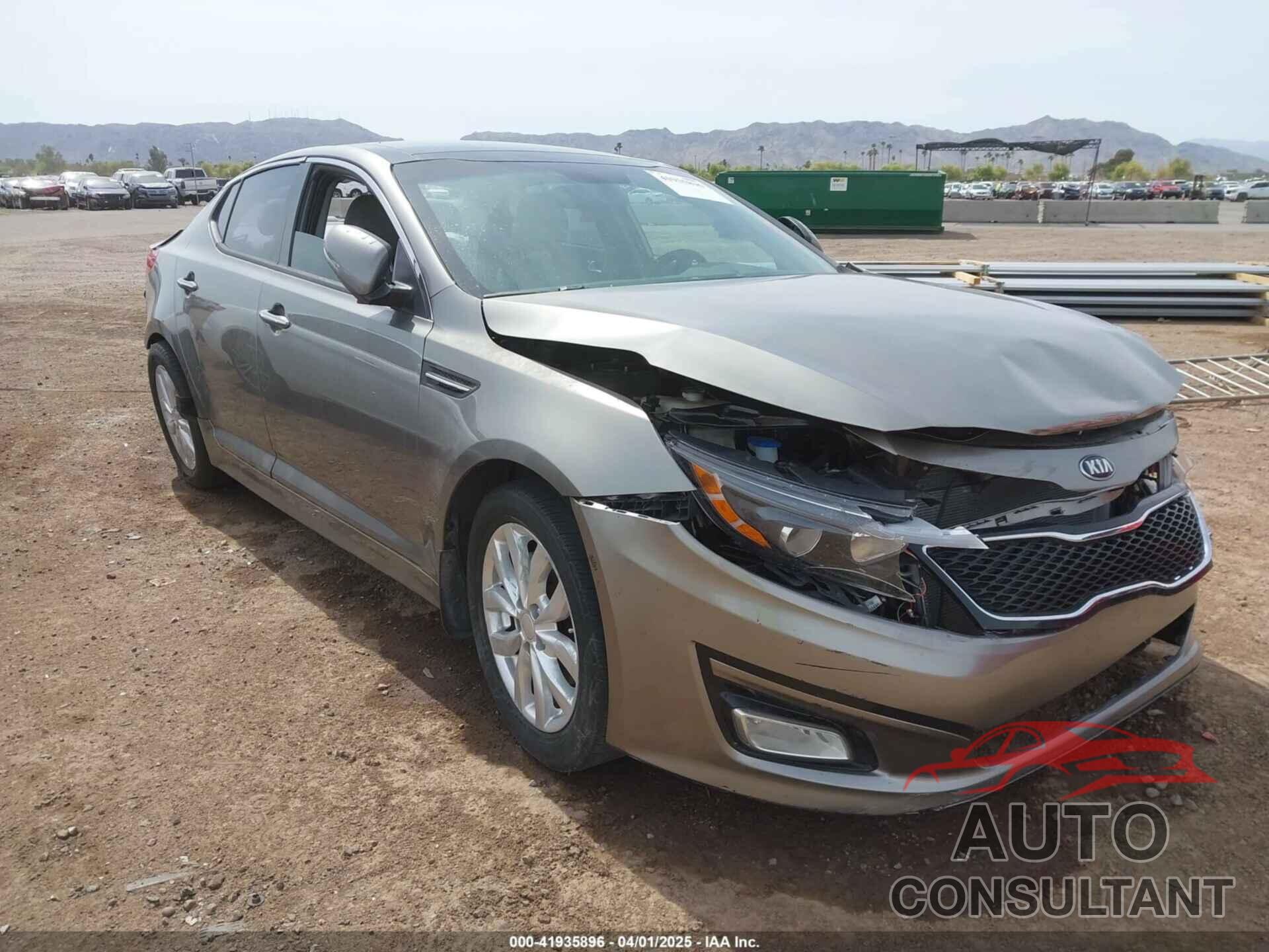 KIA OPTIMA 2015 - 5XXGN4A72FG370344