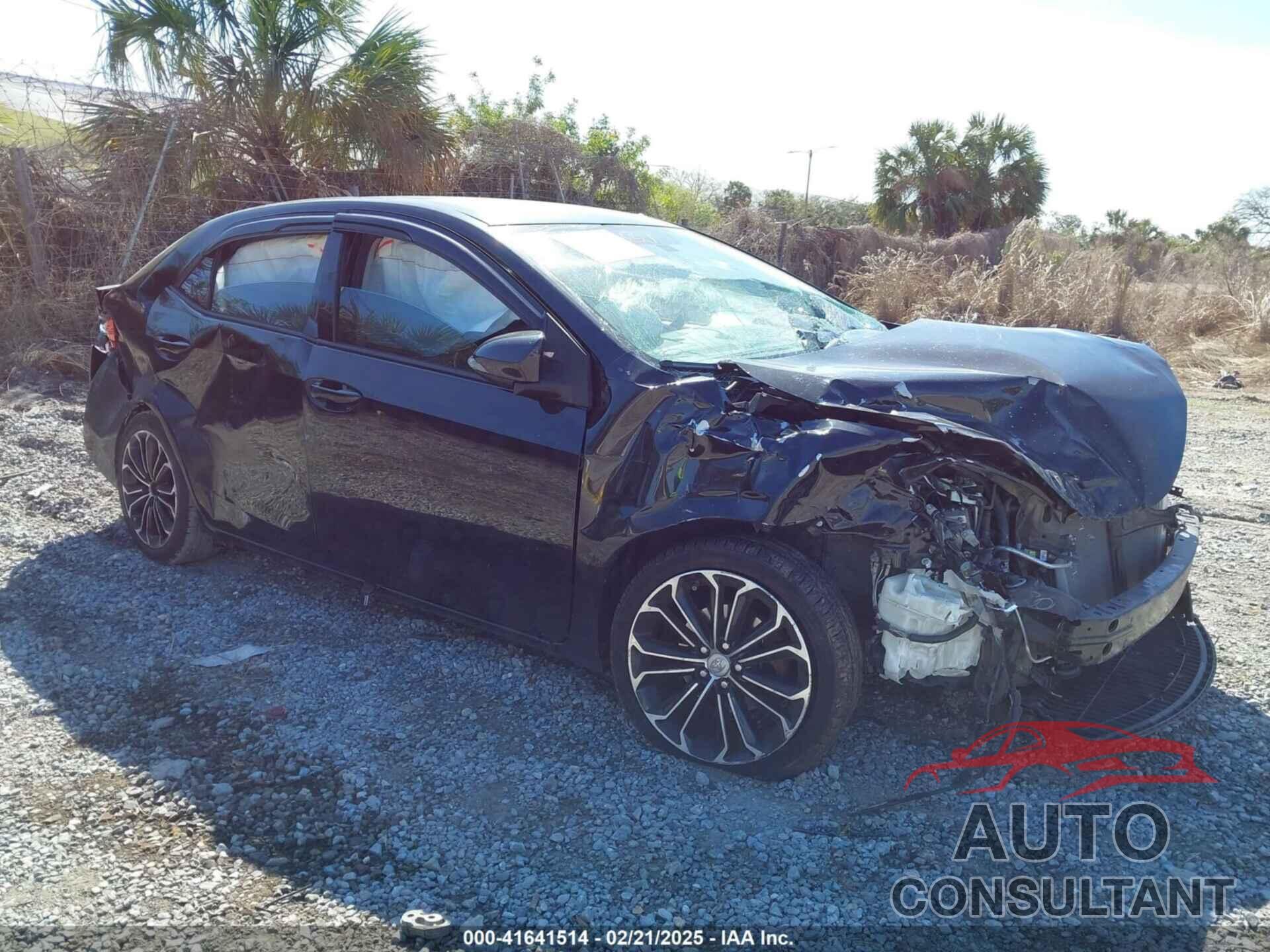 TOYOTA COROLLA 2016 - 2T1BURHE9GC719250