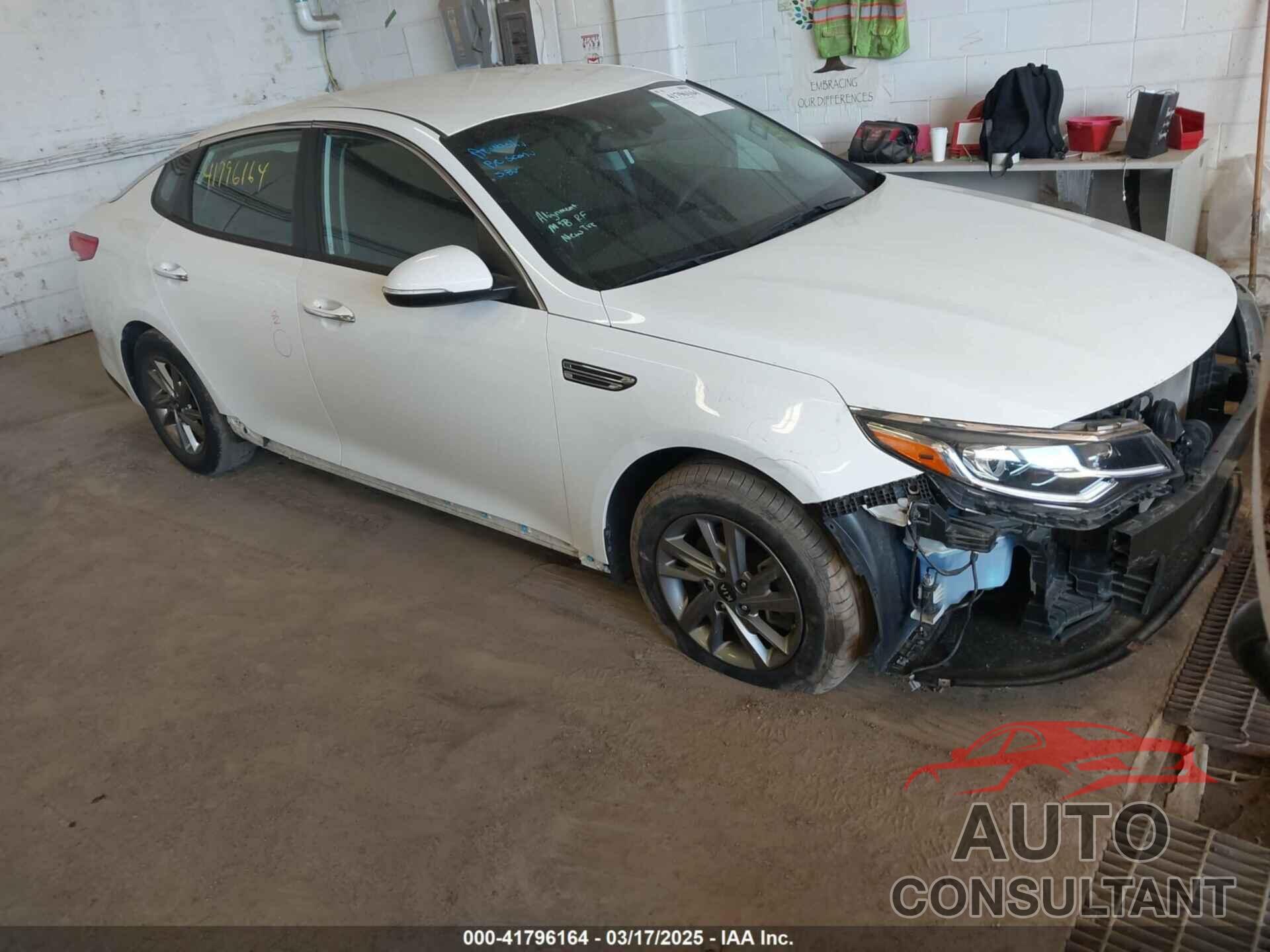 KIA OPTIMA 2019 - 5XXGT4L38KG334846