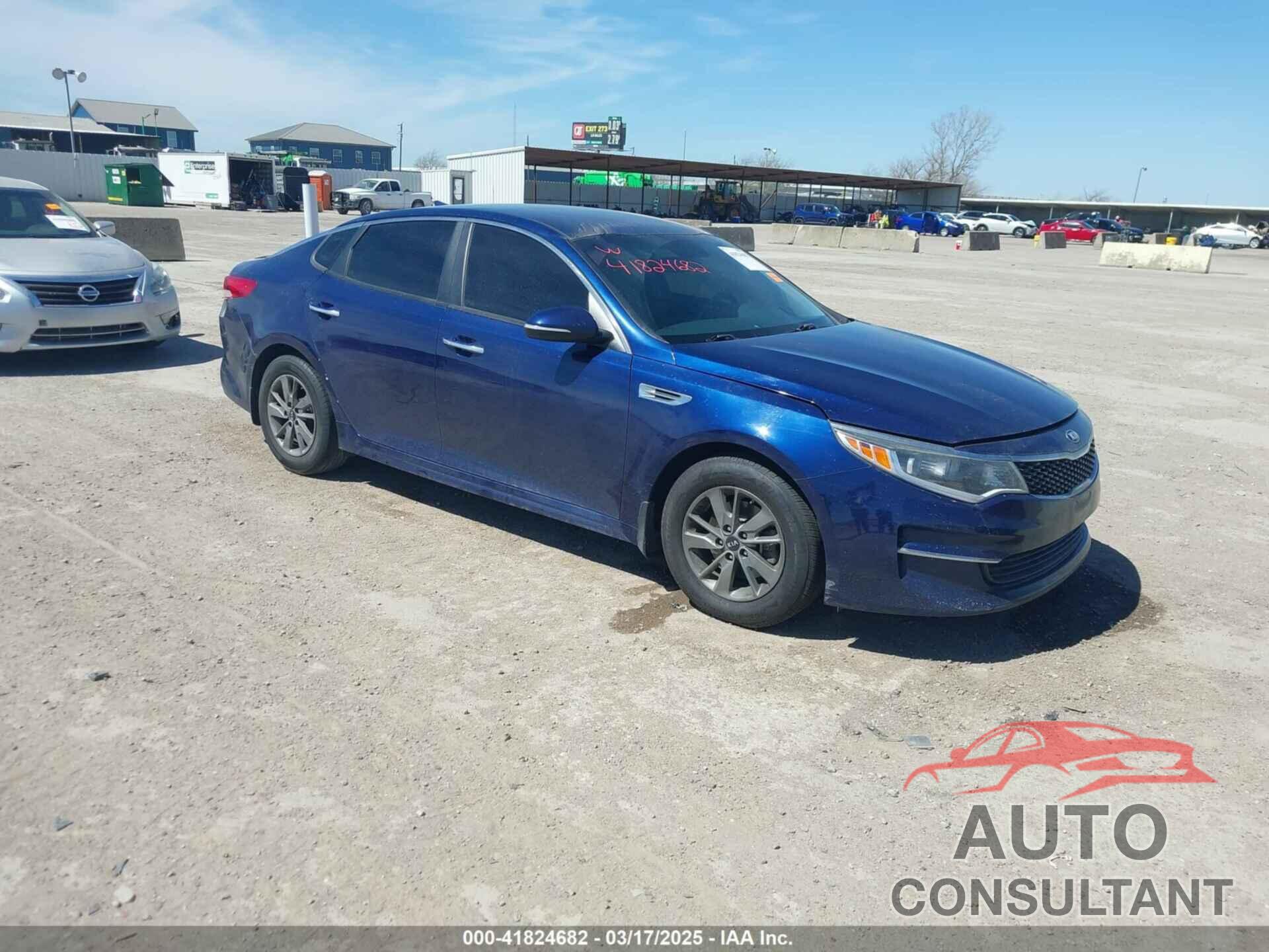 KIA OPTIMA 2016 - 5XXGT4L13GG030586