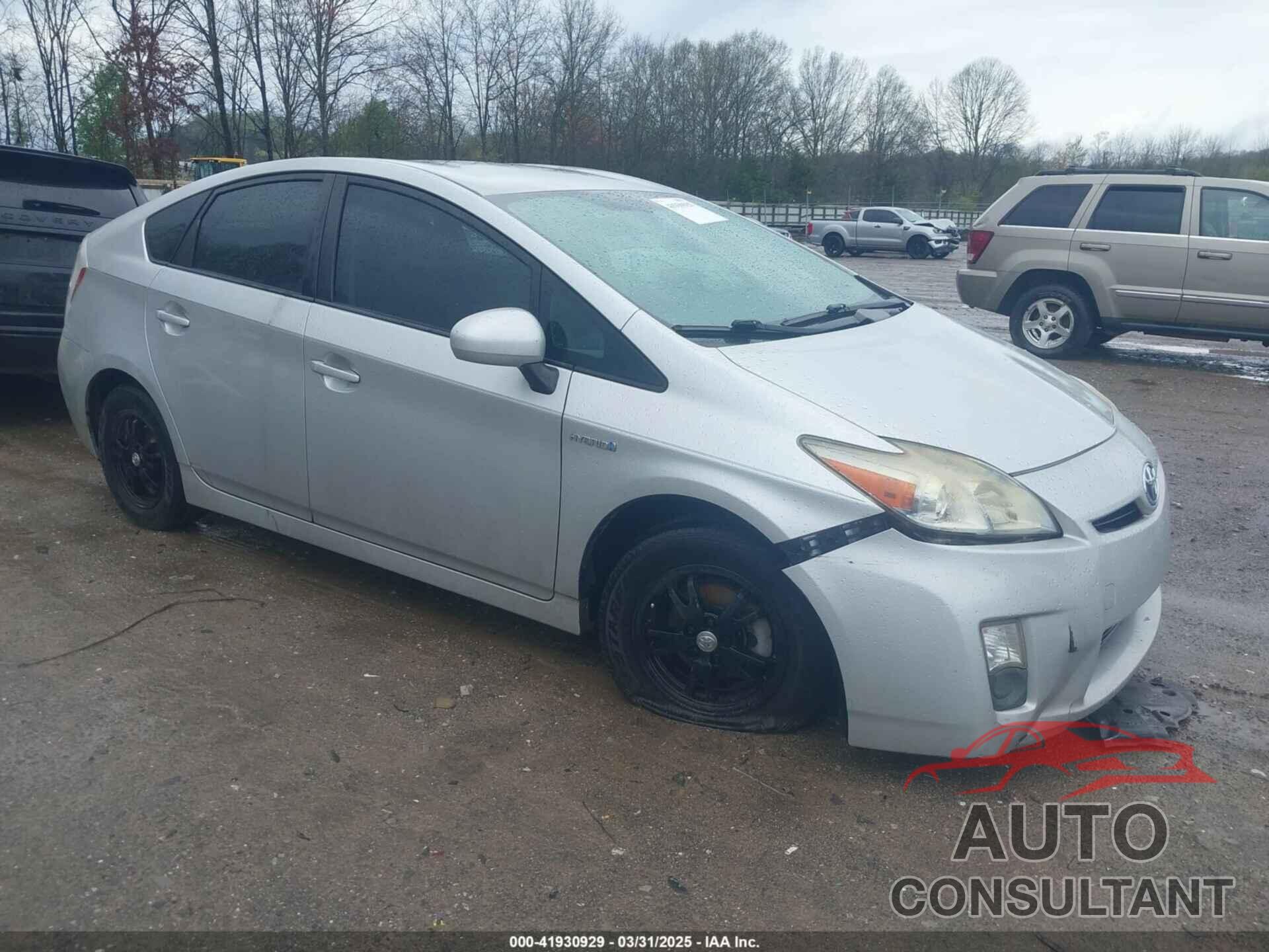 TOYOTA PRIUS 2010 - JTDKN3DU6A0059726
