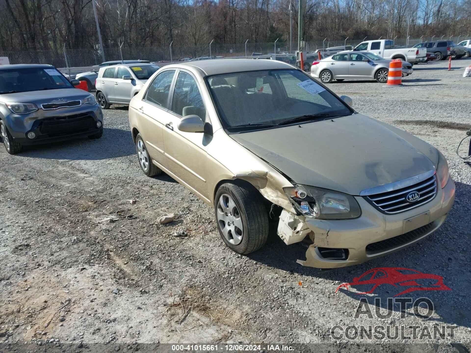 KIA SPECTRA 2009 - KNAFE222795653539