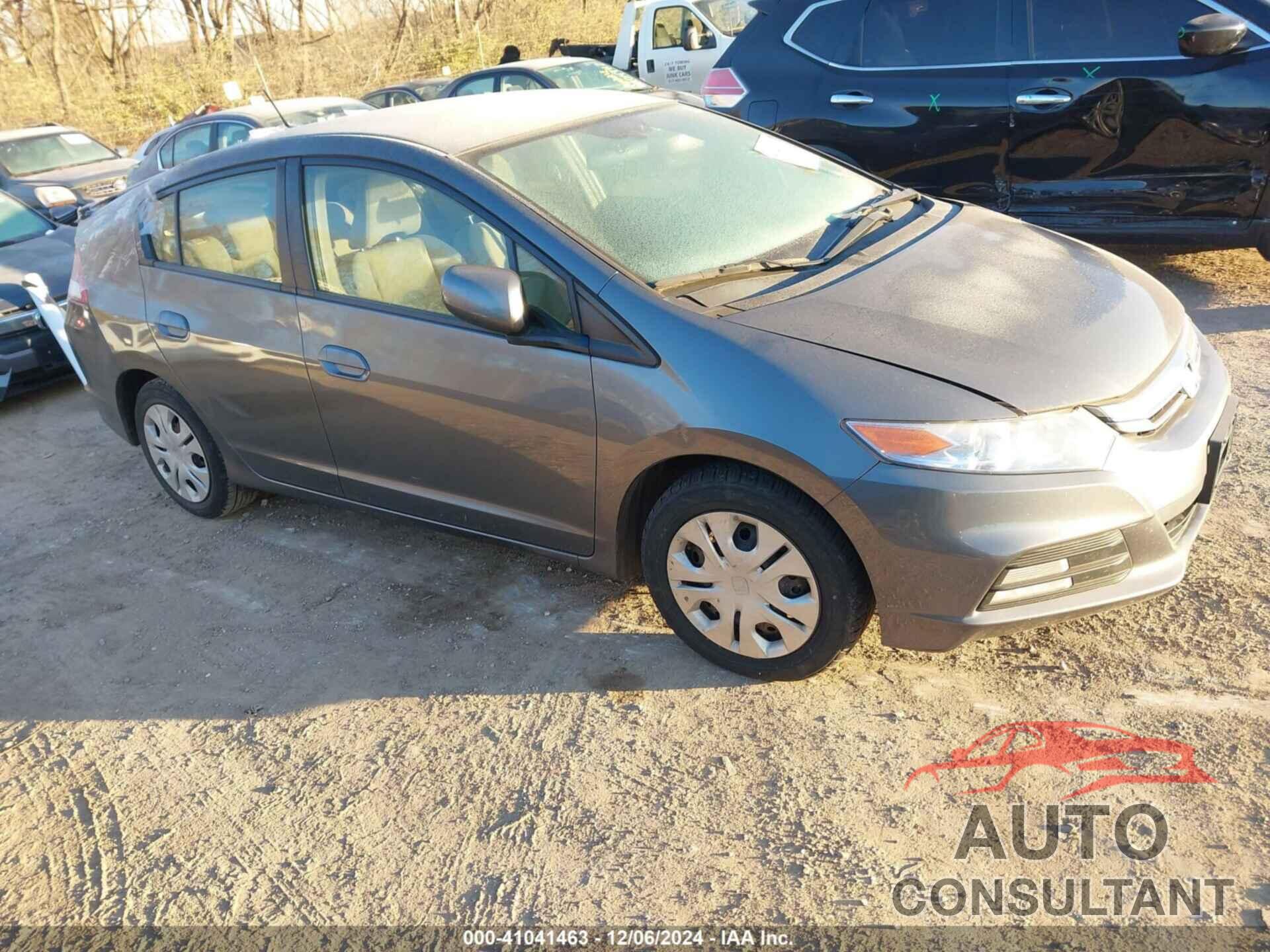 HONDA INSIGHT 2013 - JHMZE2H58DS002527