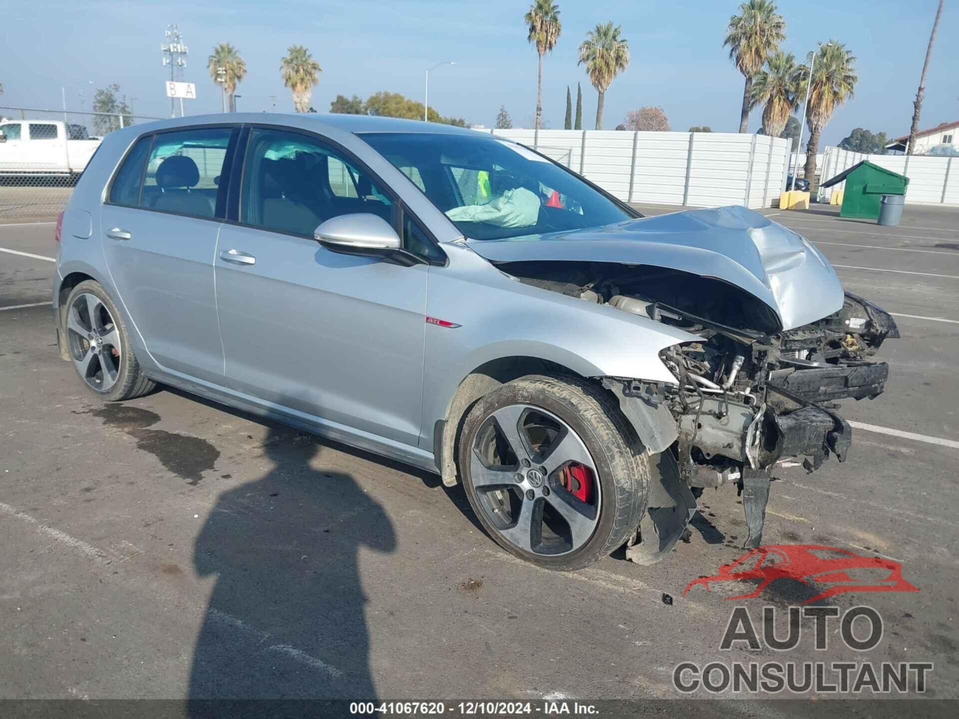 VOLKSWAGEN GOLF GTI 2017 - 3VW4T7AU2HM072679