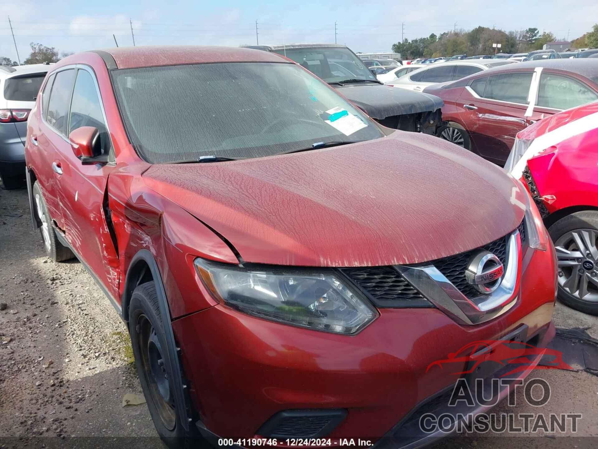 NISSAN ROGUE 2015 - KNMAT2MT6FP573951