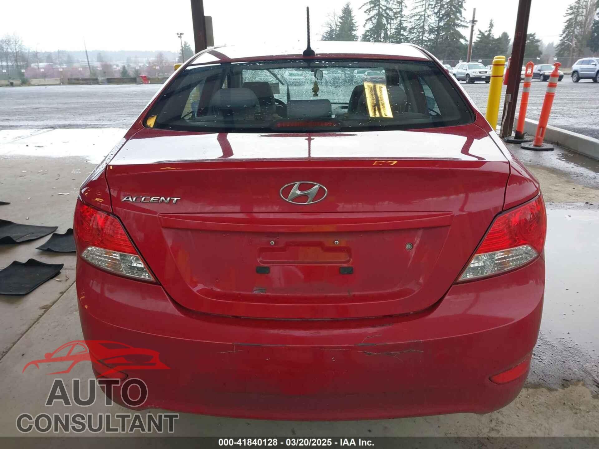 HYUNDAI ACCENT 2012 - KMHCT4AE2CU048131