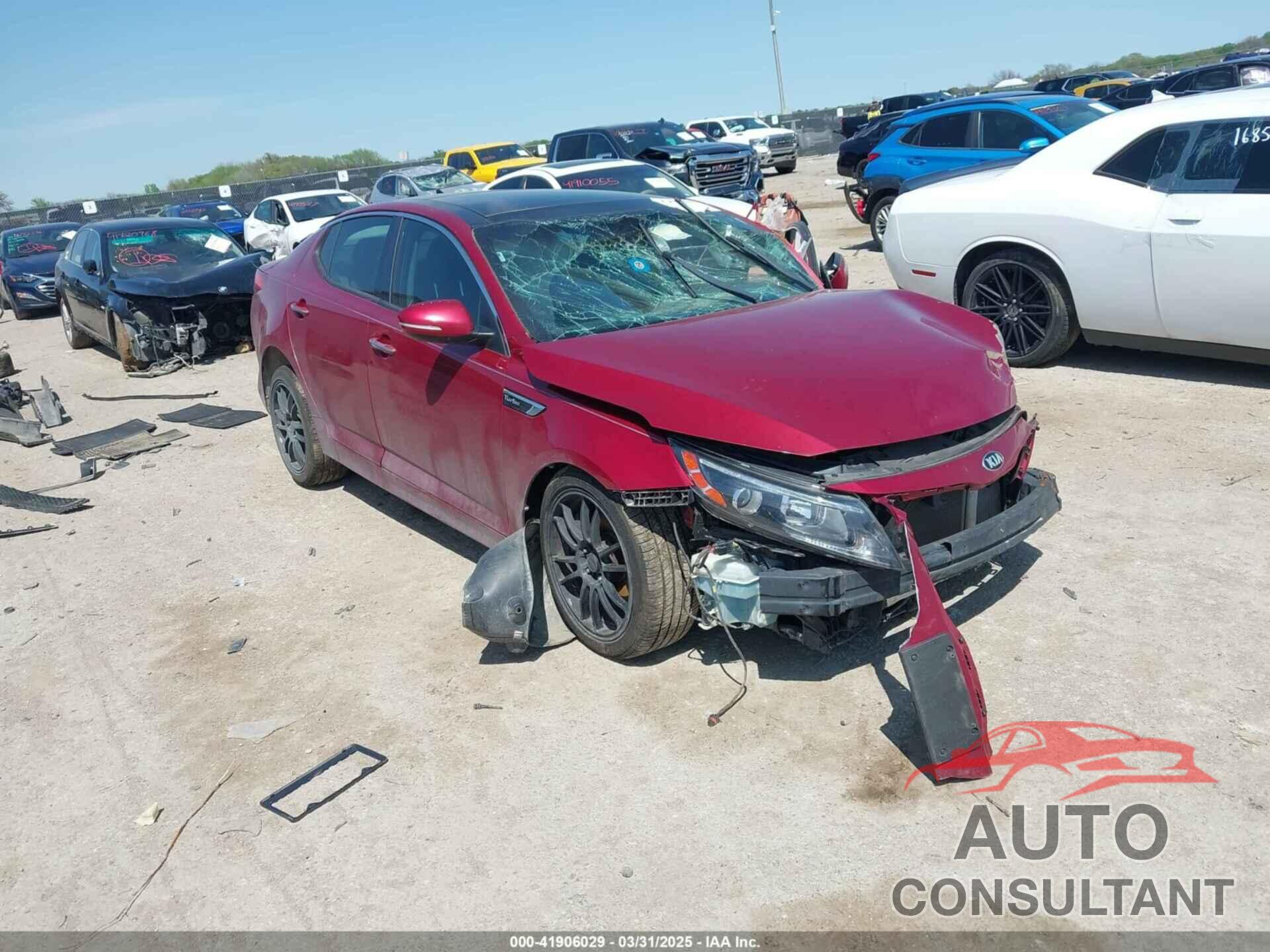 KIA OPTIMA 2014 - 5XXGR4A67EG323563
