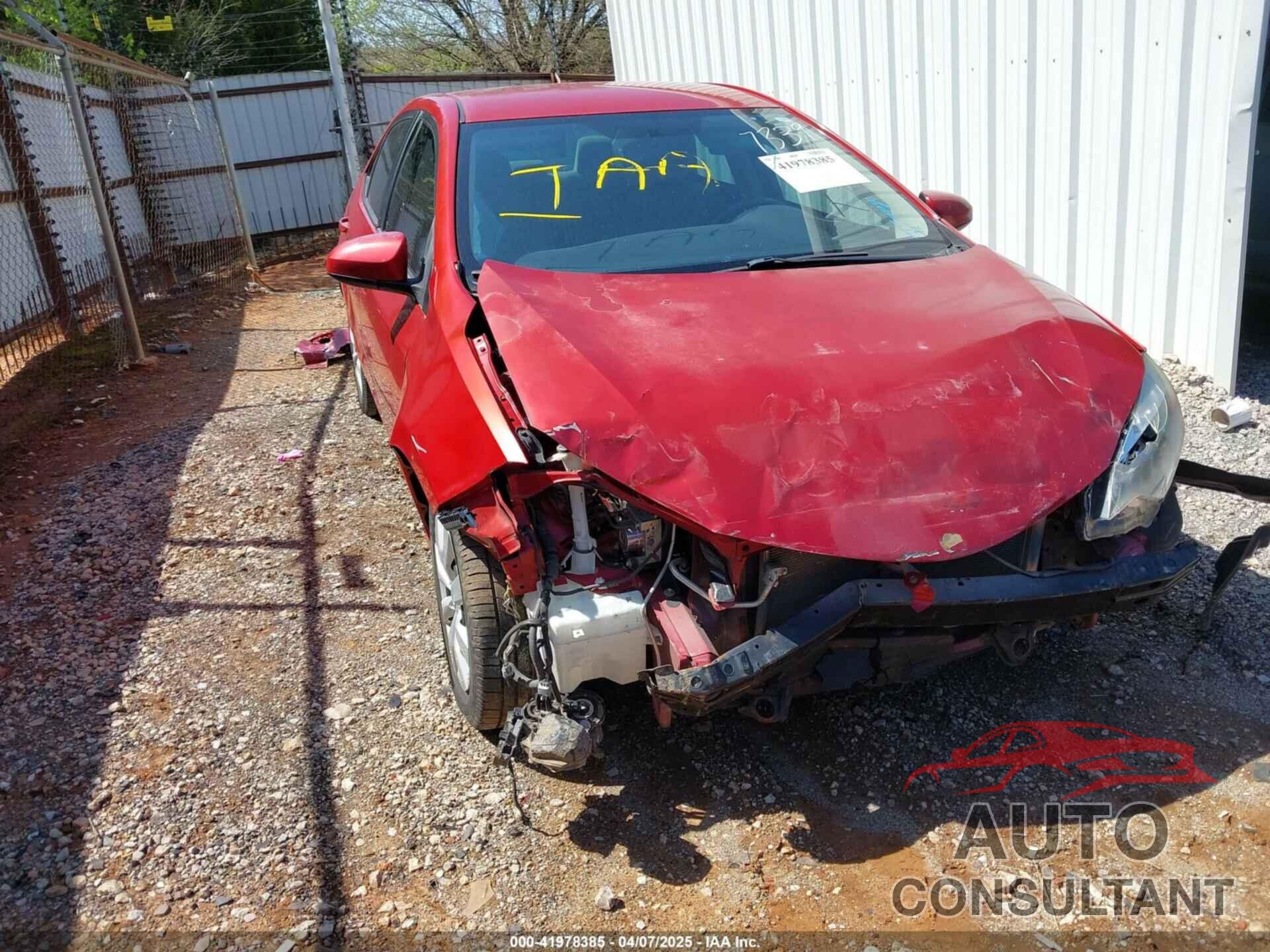 TOYOTA COROLLA 2016 - 5YFBURHE3GP557339