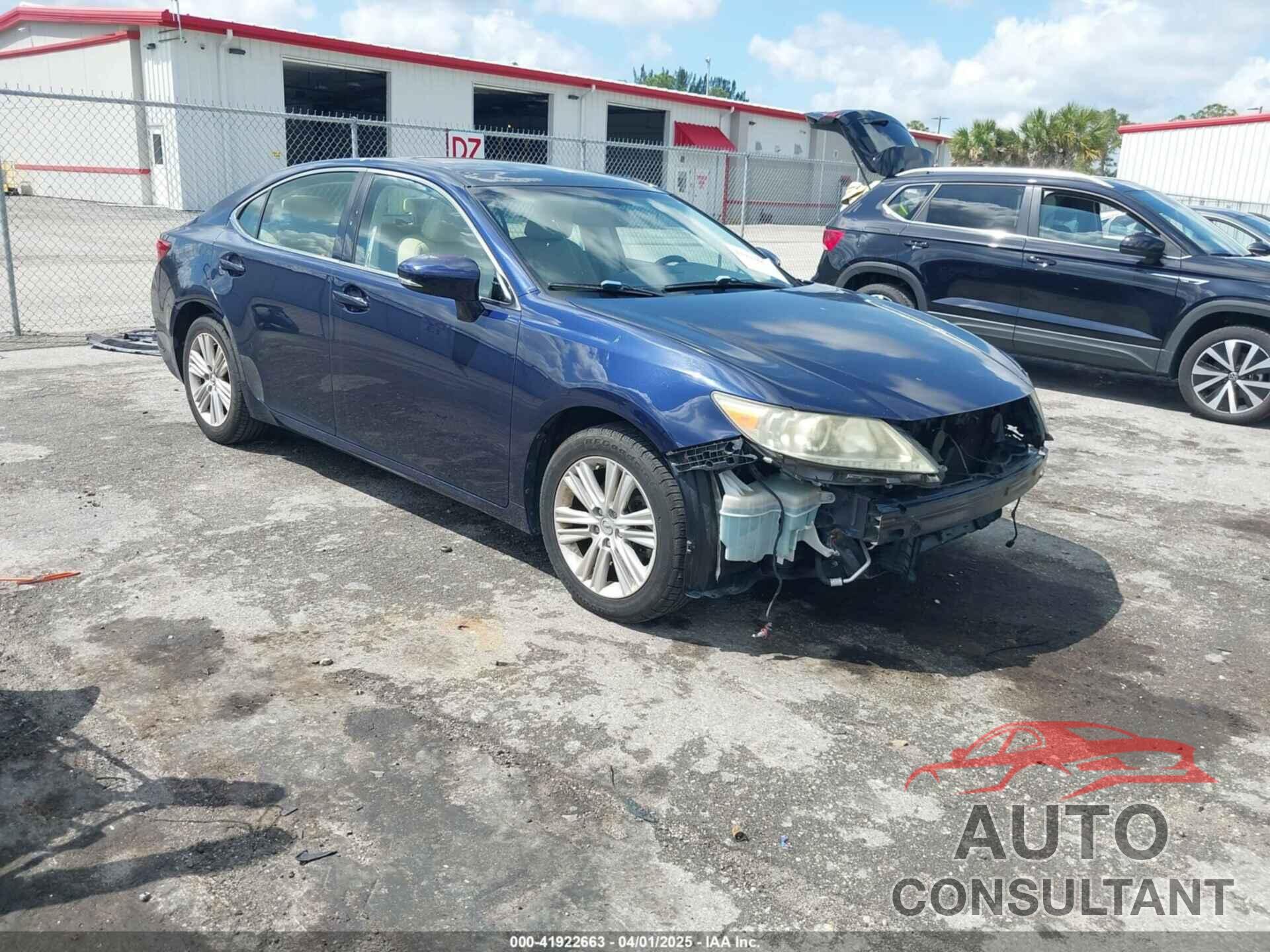 LEXUS ES 350 2013 - JTHBK1GG3D2042313