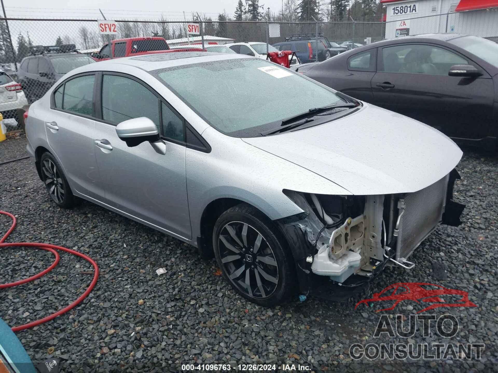 HONDA CIVIC 2015 - 2HGFB2F90FH535213