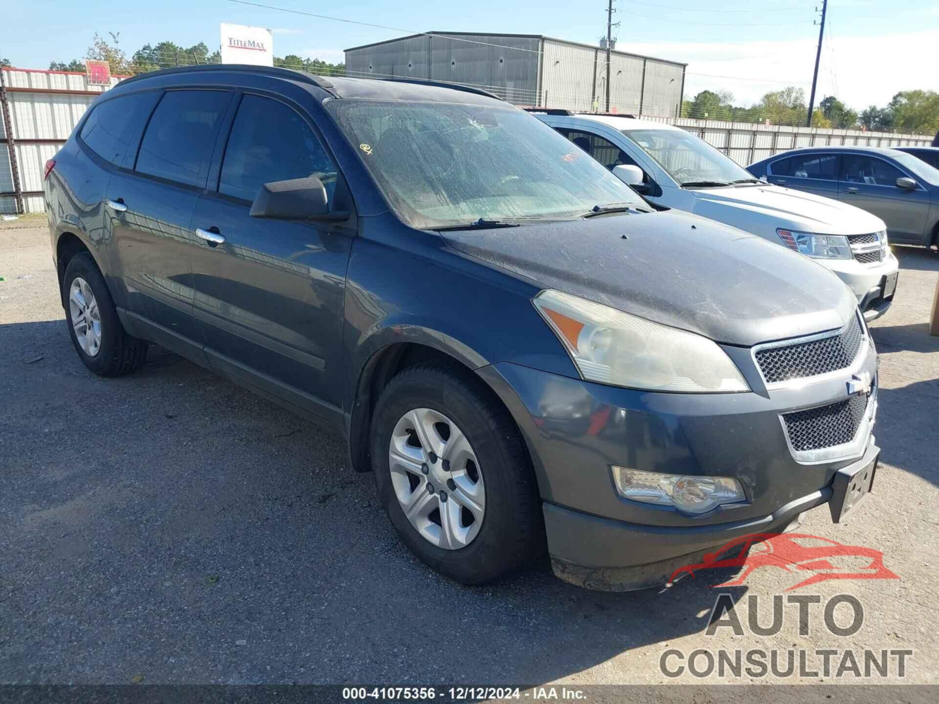 CHEVROLET TRAVERSE 2011 - 1GNKVEED4BJ195009