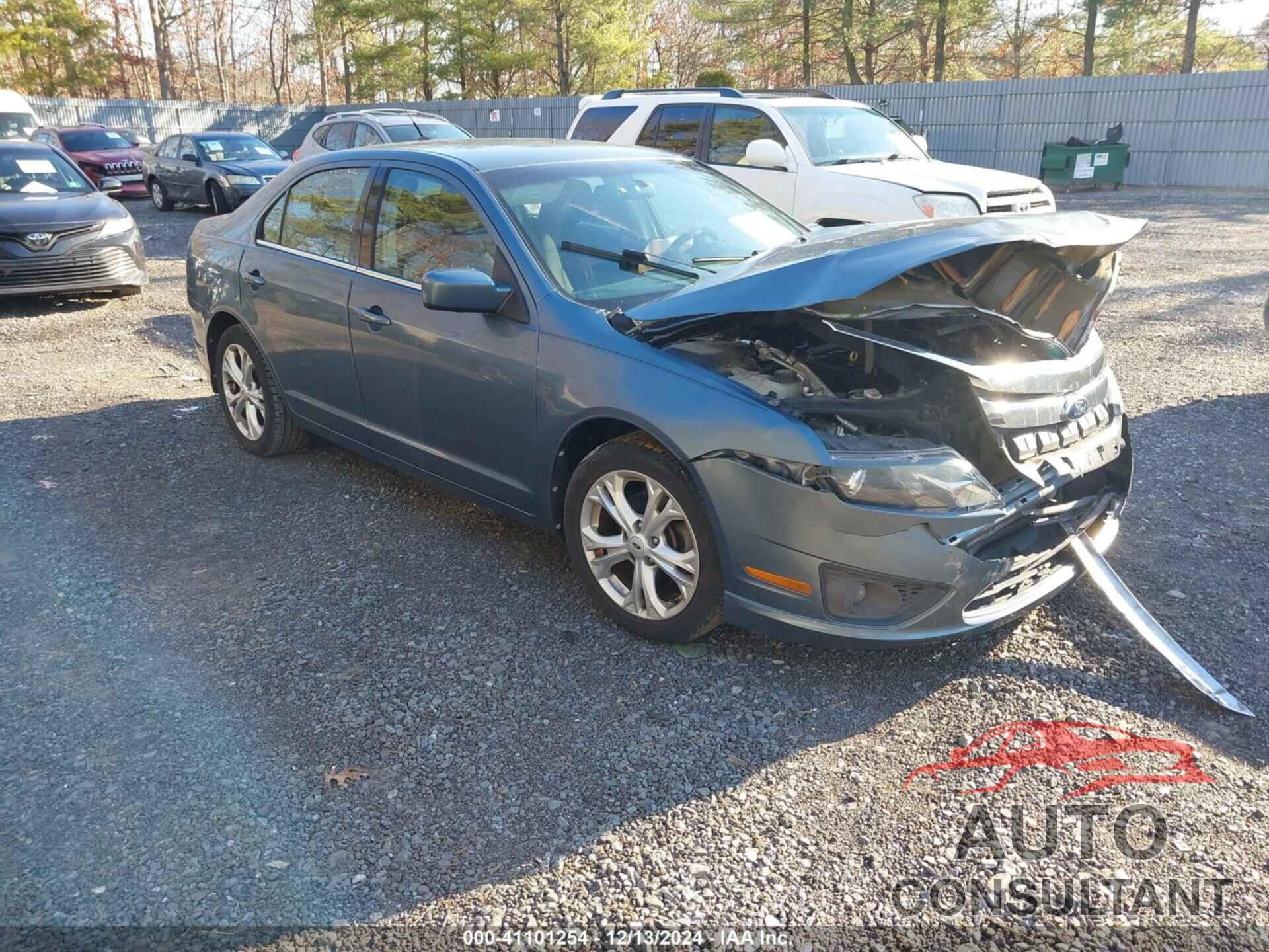 FORD FUSION 2012 - 3FAHP0HA9CR209209