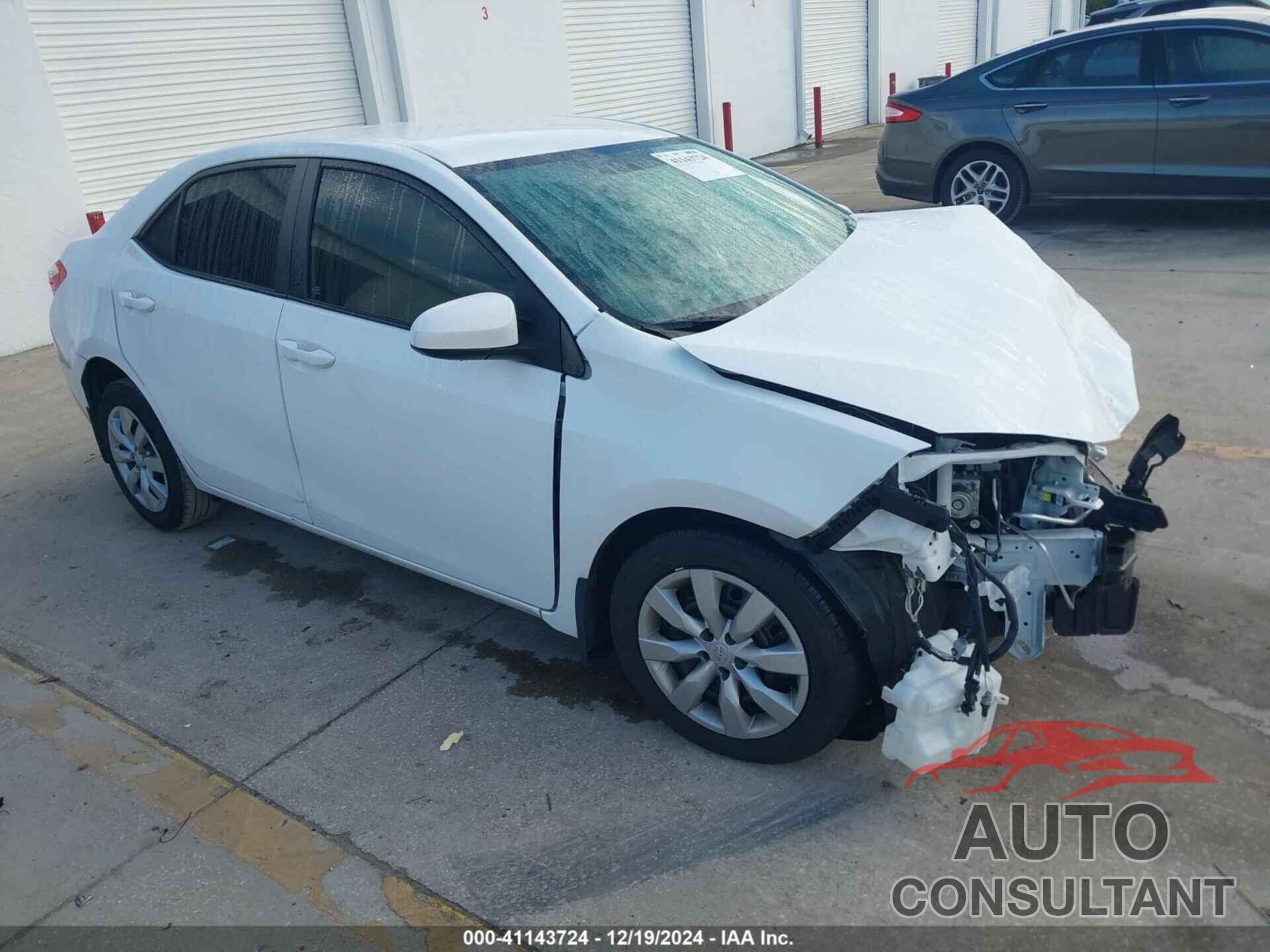 TOYOTA COROLLA 2016 - 2T1BURHE2GC710907