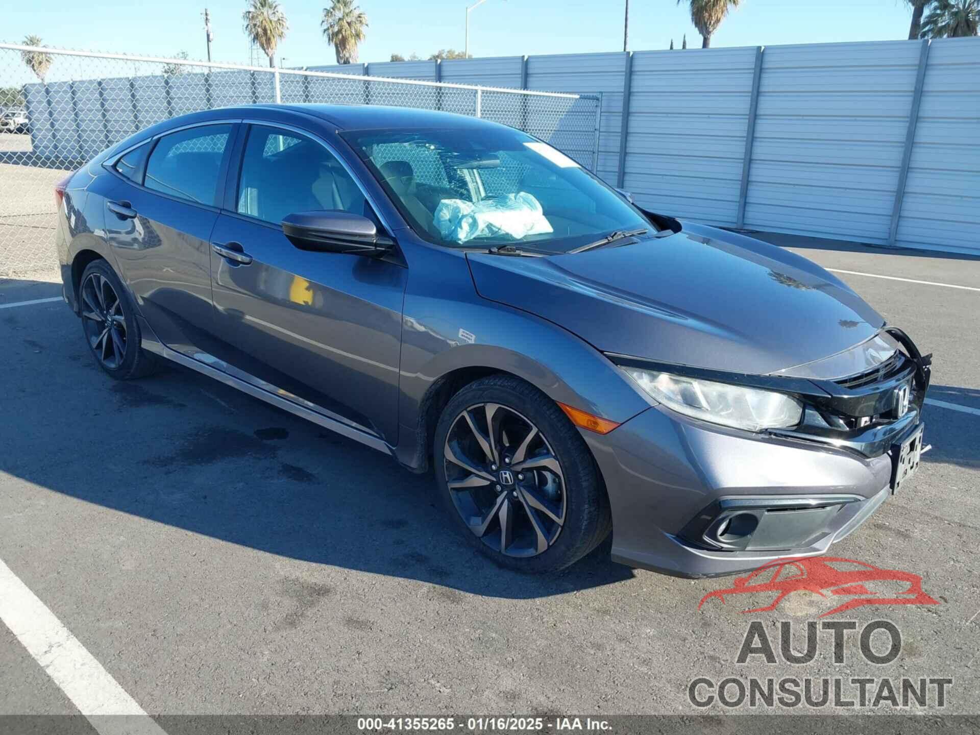 HONDA CIVIC 2019 - 2HGFC2F8XKH562840