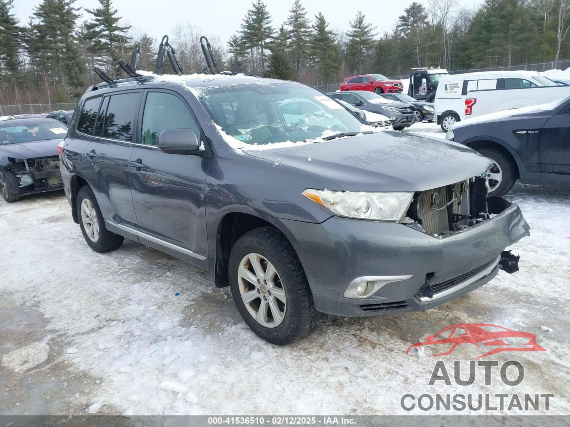 TOYOTA HIGHLANDER 2011 - 5TDBK3EH4BS078901