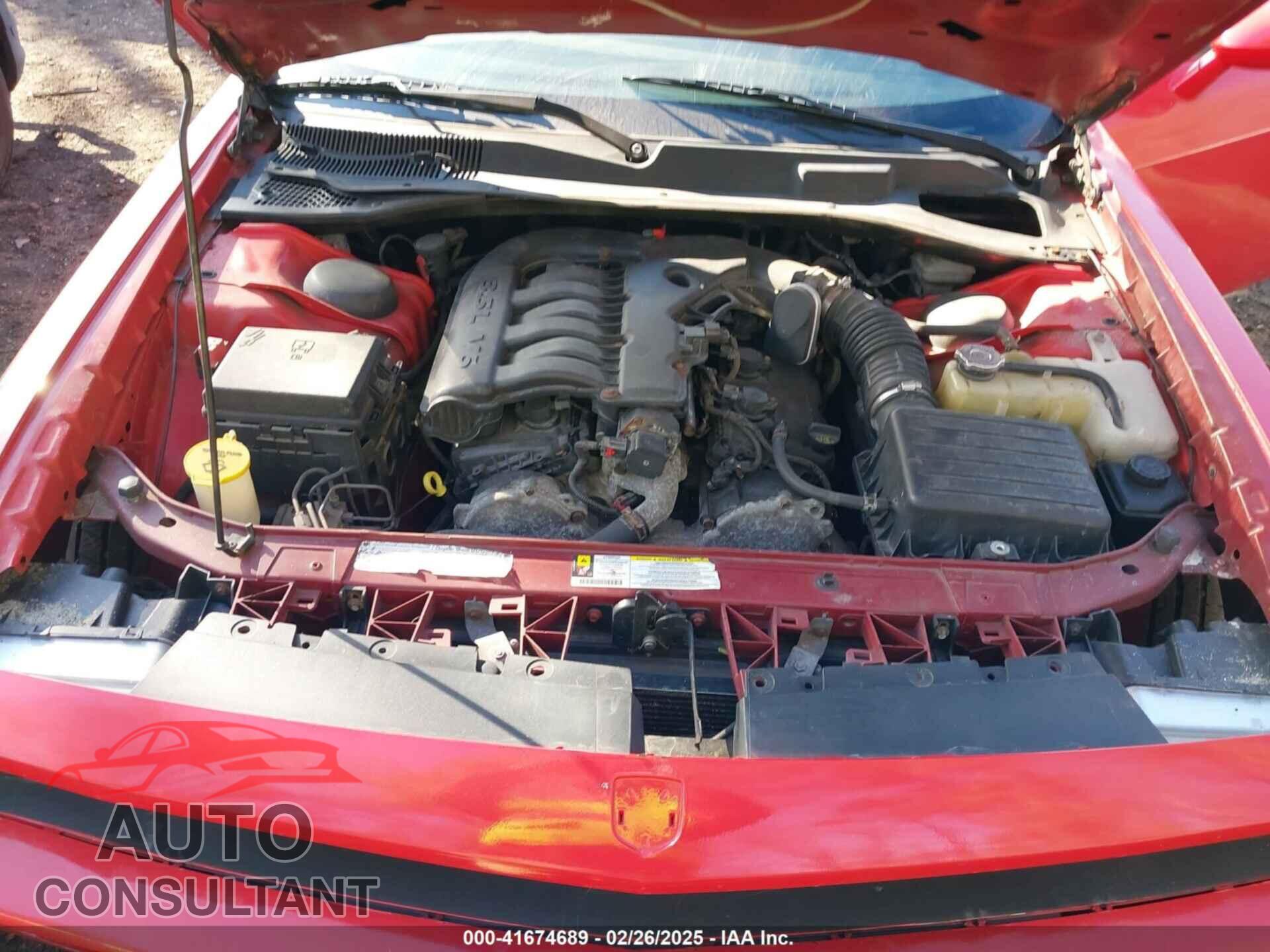 DODGE CHALLENGER 2009 - 2B3LJ44V29H535445