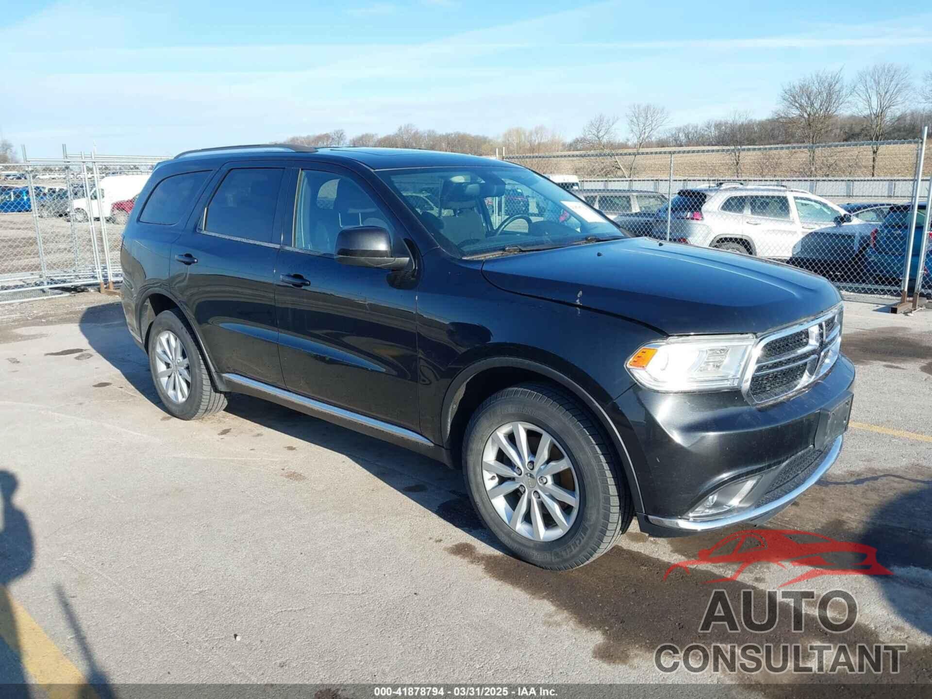 DODGE DURANGO 2014 - 1C4RDJAG5EC378110