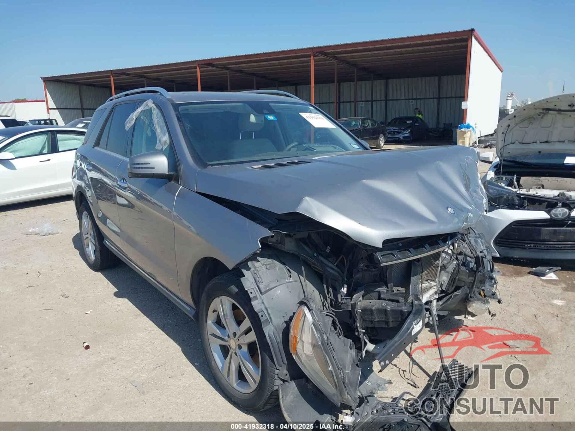 MERCEDES-BENZ ML 350 2015 - 4JGDA5JB8FA562500