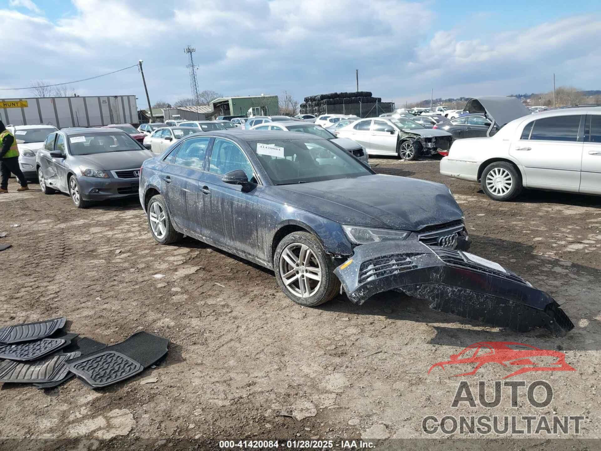 AUDI A4 2017 - WAUANAF47HN017556