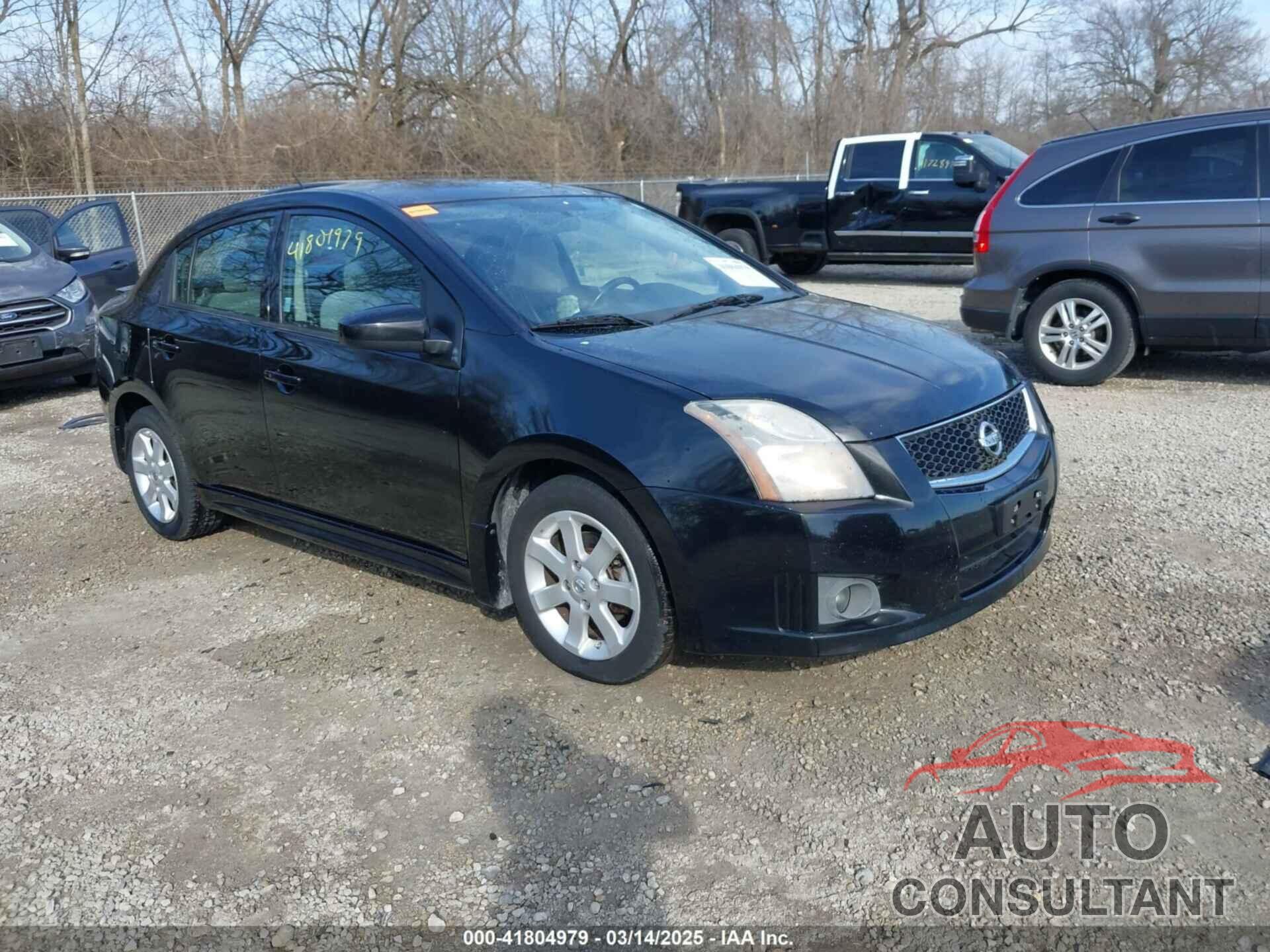 NISSAN SENTRA 2012 - 3N1AB6AP9CL608316