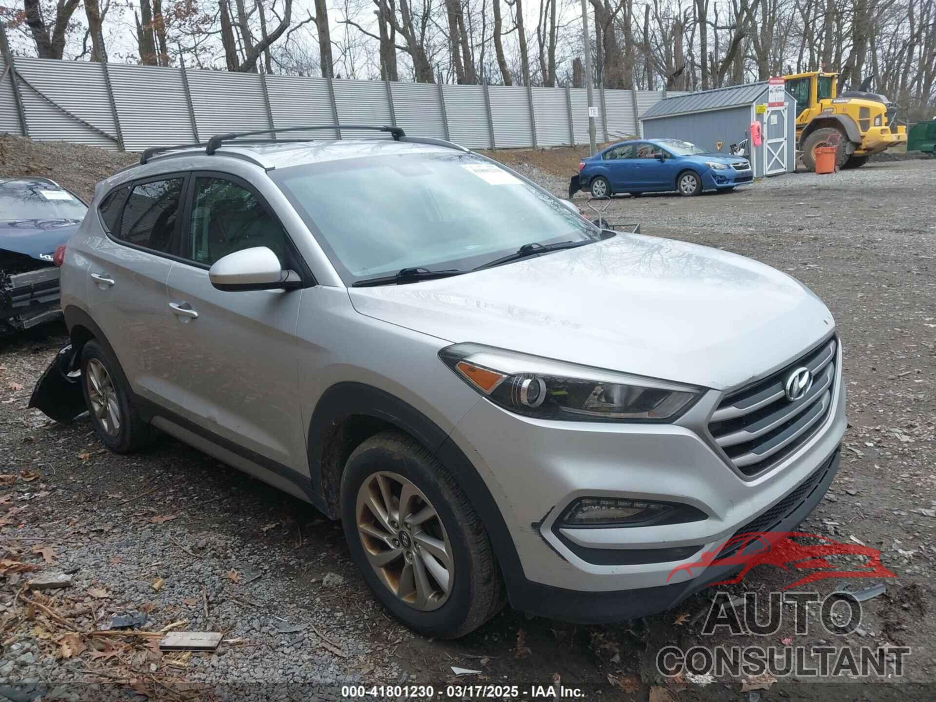 HYUNDAI TUCSON 2017 - KM8J3CA45HU272171