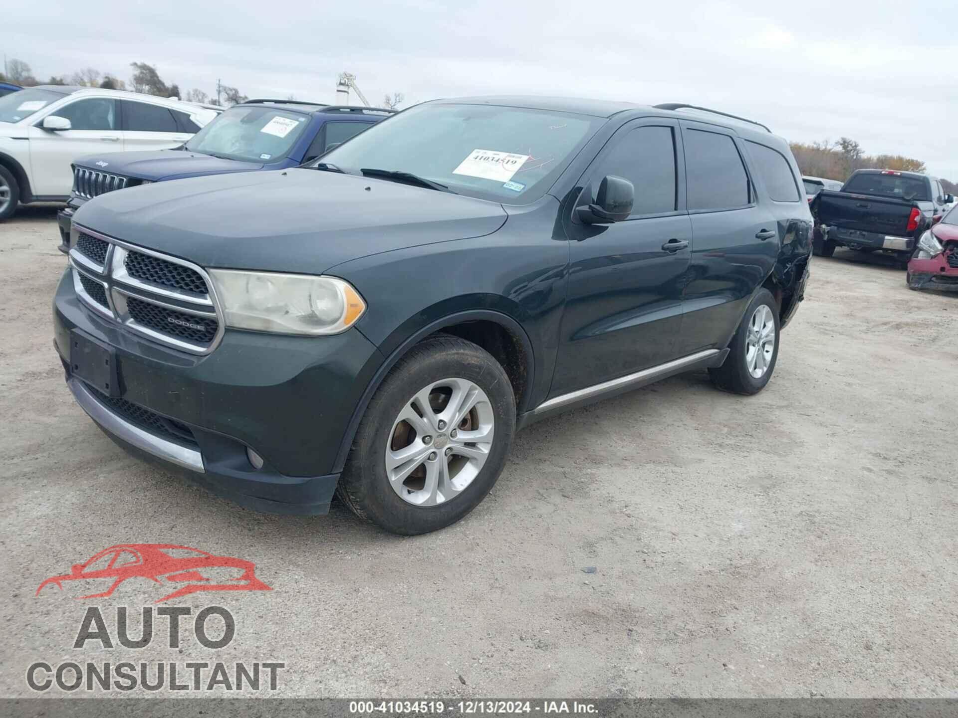 DODGE DURANGO 2011 - 1D4RD2GG7BC629785
