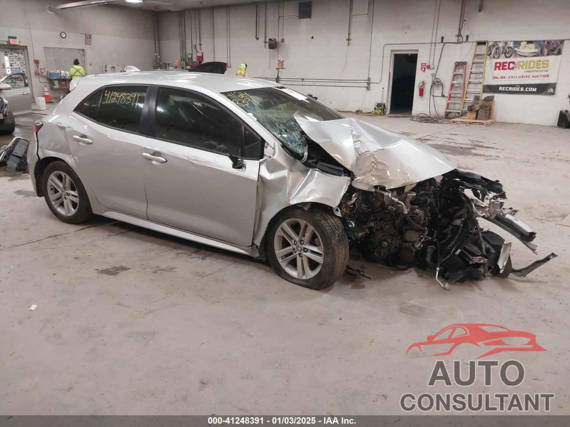 TOYOTA COROLLA 2019 - JTNK4RBE9K3013708