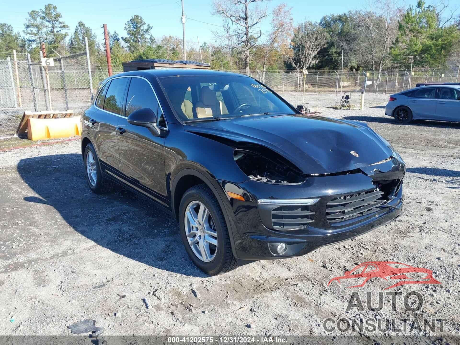 PORSCHE CAYENNE 2016 - WP1AA2A23GLA03561