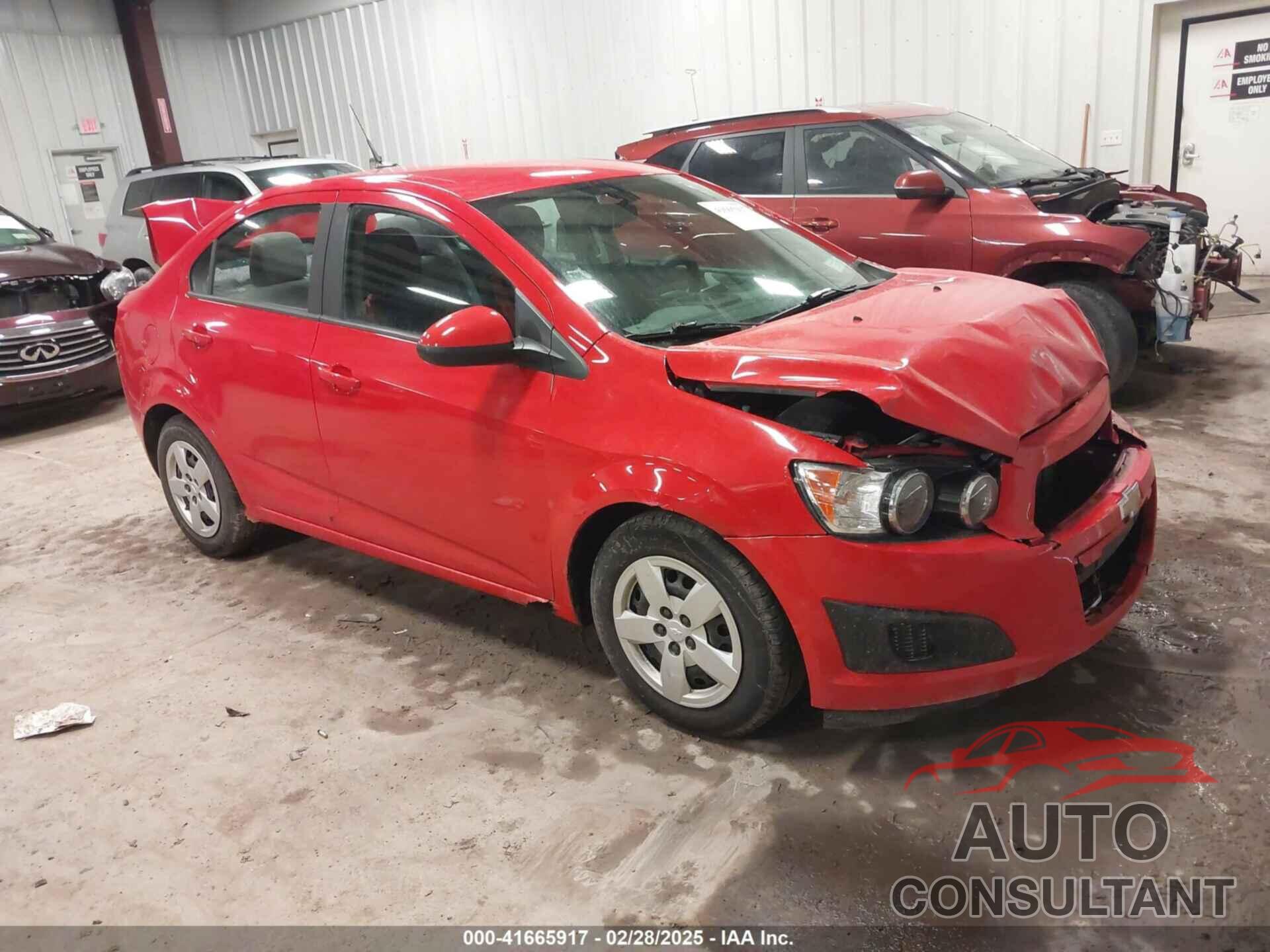 CHEVROLET SONIC 2014 - 1G1JA5SG5E4155211
