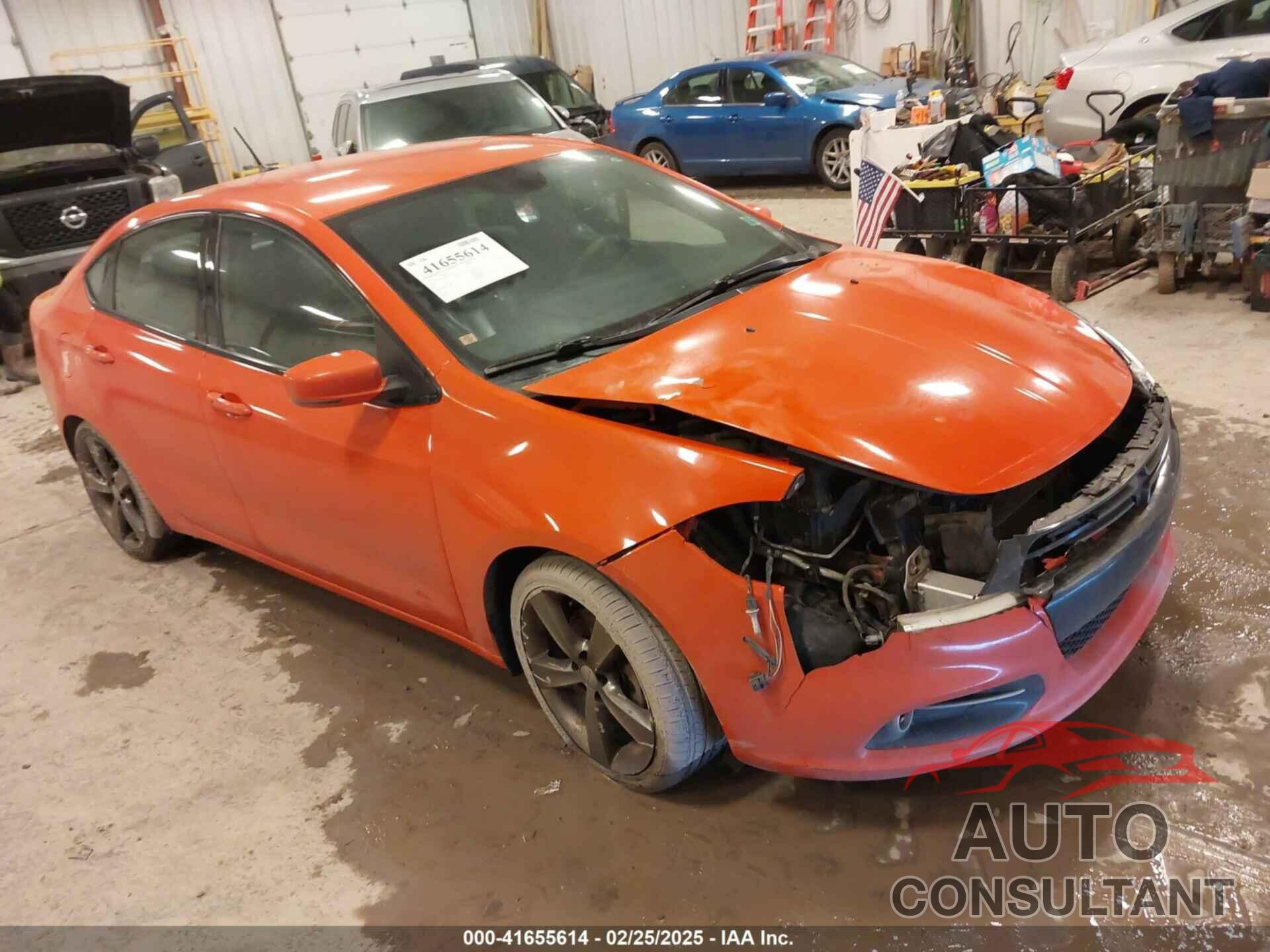 DODGE DART 2015 - 1C3CDFEBXFD302643