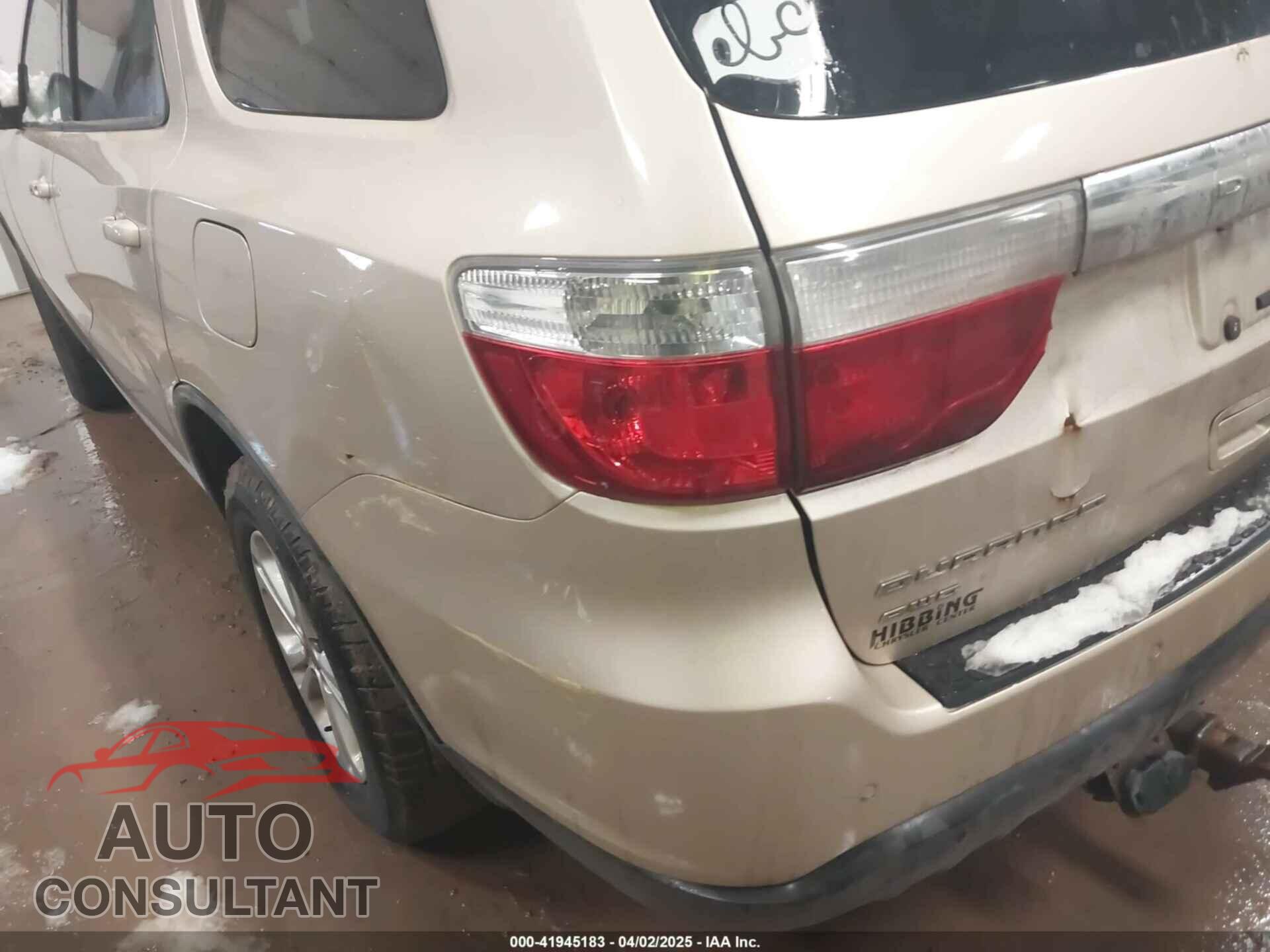 DODGE DURANGO 2011 - 1D4RE4GG8BC692872